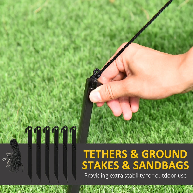 Inflatable Santa Claus Sledge Reindeer Blow Up 4ft Christmas Decoration for Garden