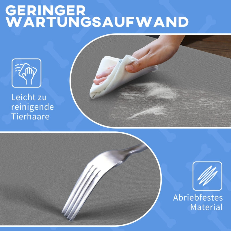 Dog Bed, Foldable, Robust, Grey