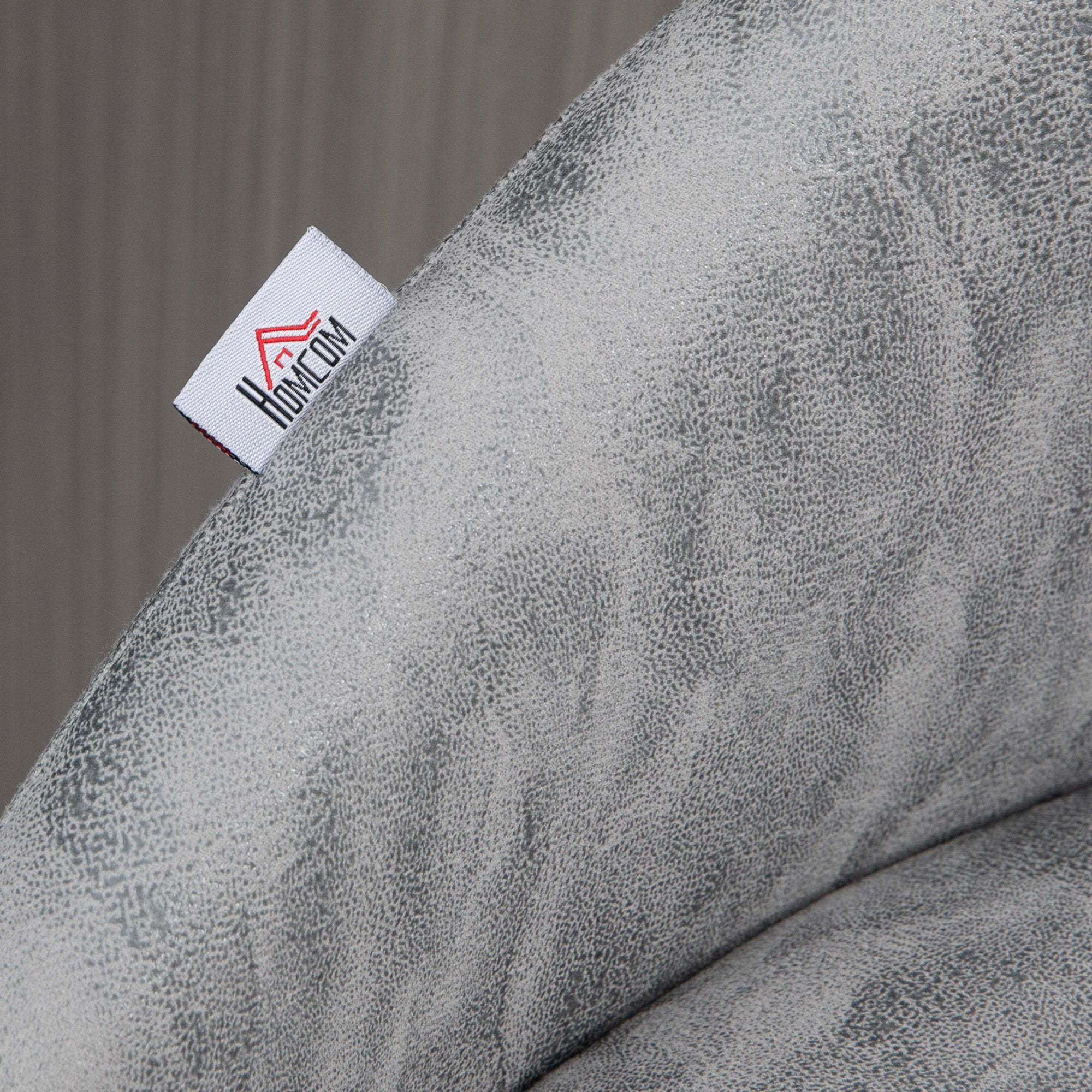 Modern Bar Stools - Height Adjustable Swivel Barstools with Backrest, Armrests and Footrest, Light Grey PU Leather