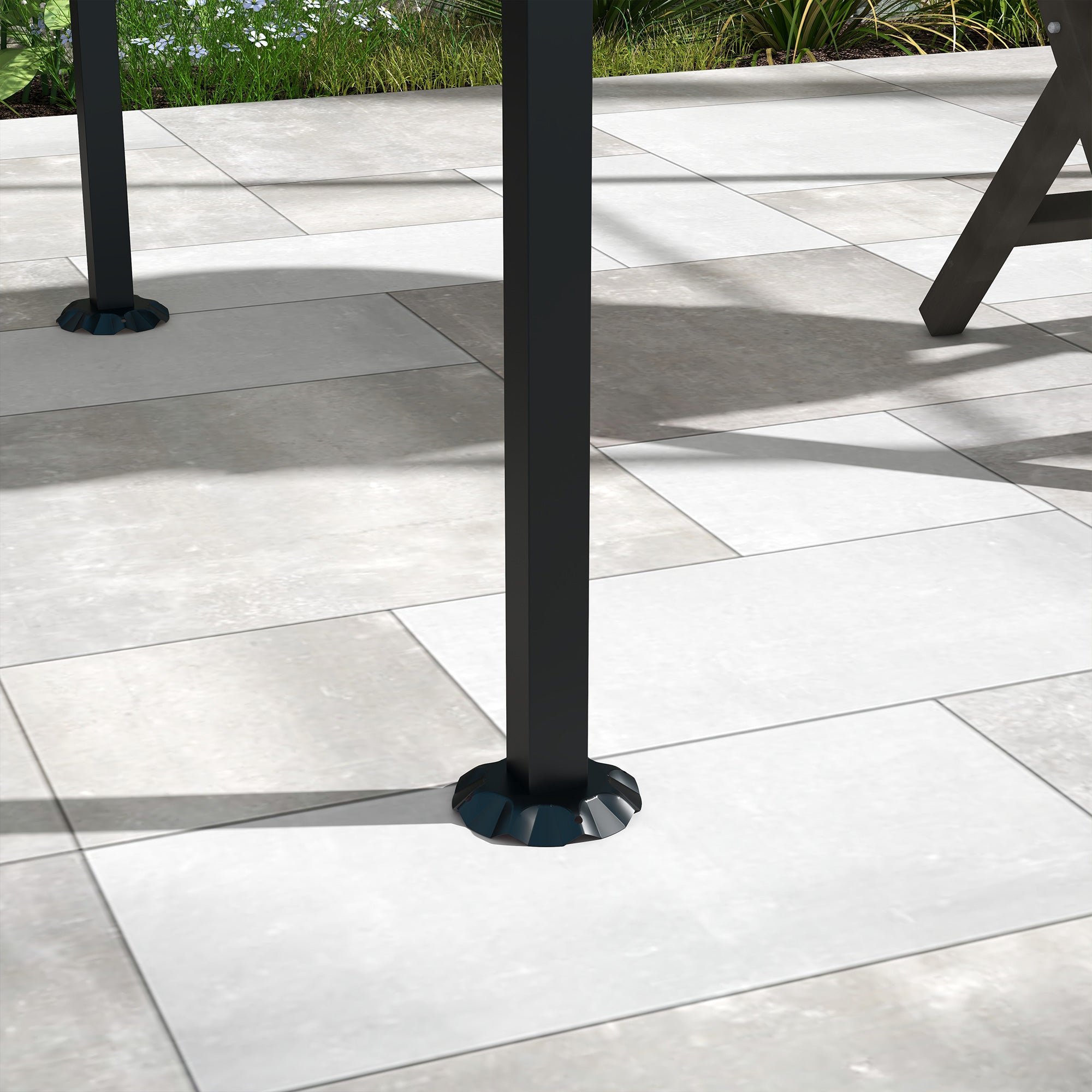 BBQ Grill Gazebo Tent 2.2 x 1.5m, Metal Frame Curved Canopy with 10 Hooks, Grey