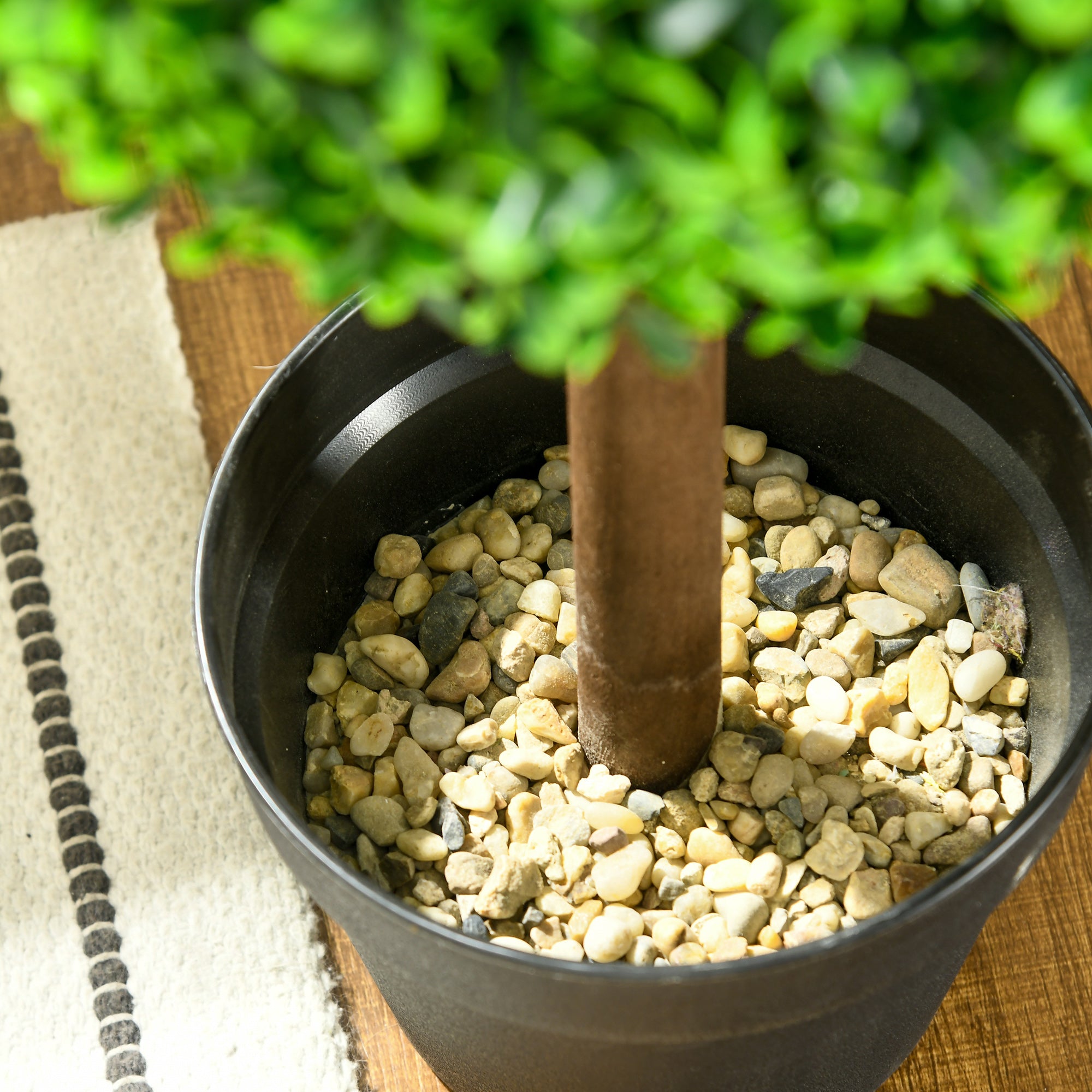 Artificial Plants Boxwood Double Ball 90cm UV-Resistant, Green