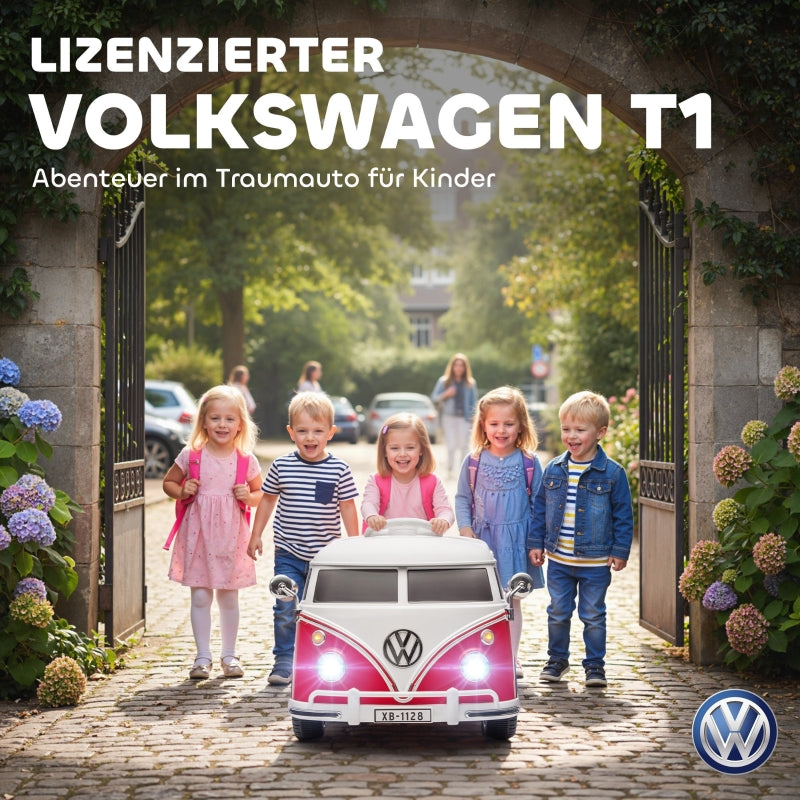 Children's Electric Car with 12V Dual Motor and MP3, Red