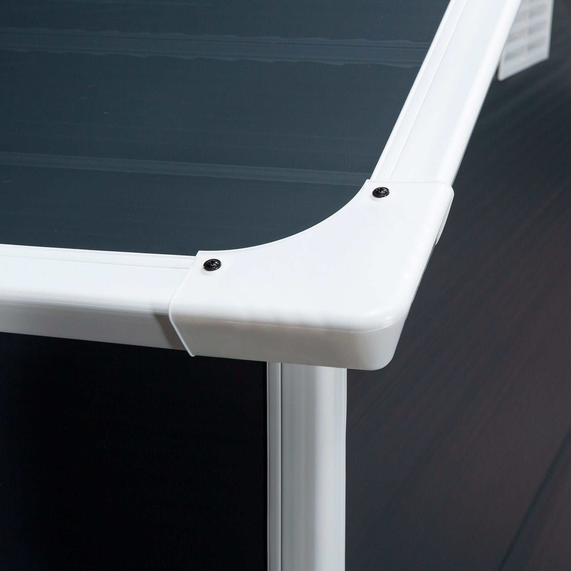 Garden Shed with Ventilation Window, Lean-to Metal, Grey