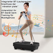 Vibration Plate Full Body Workout Fitness Platform with BT Music, Home Gym Device