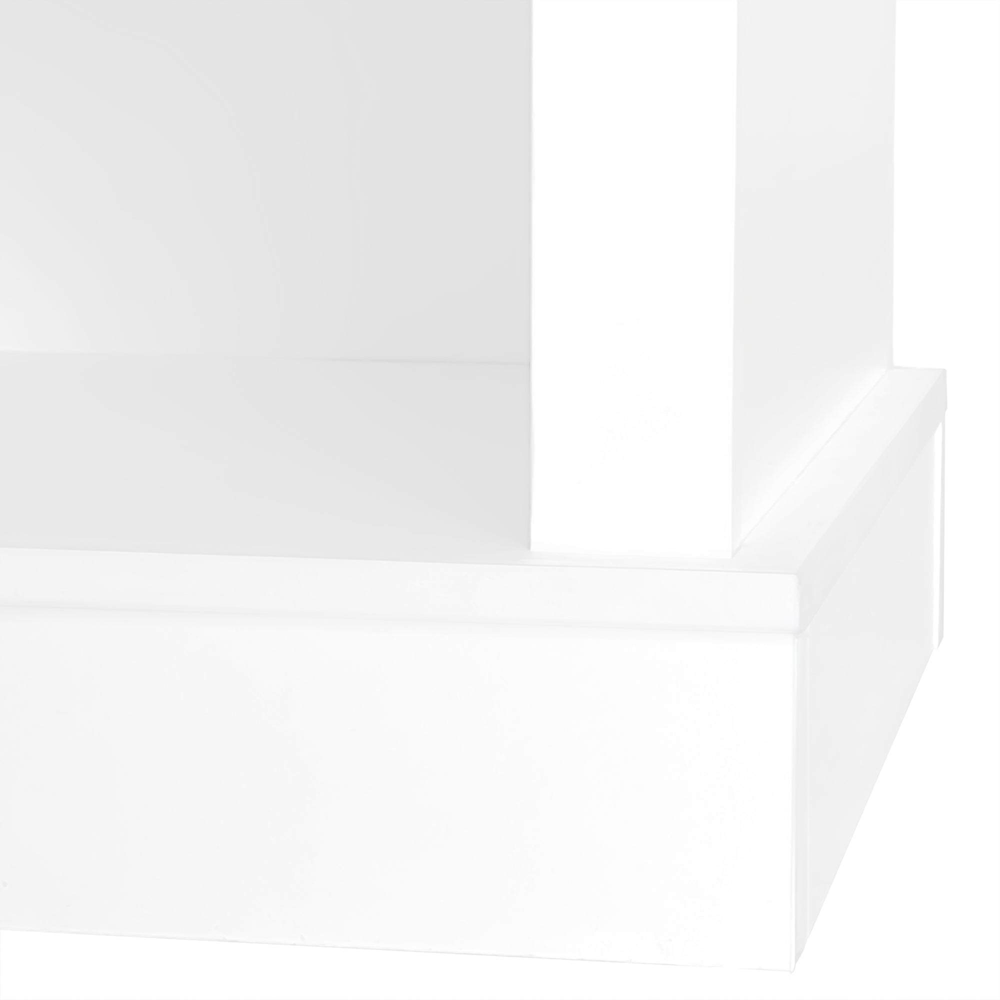 Wardrobe set with bench and shoe rack, multifunctional, storage, white