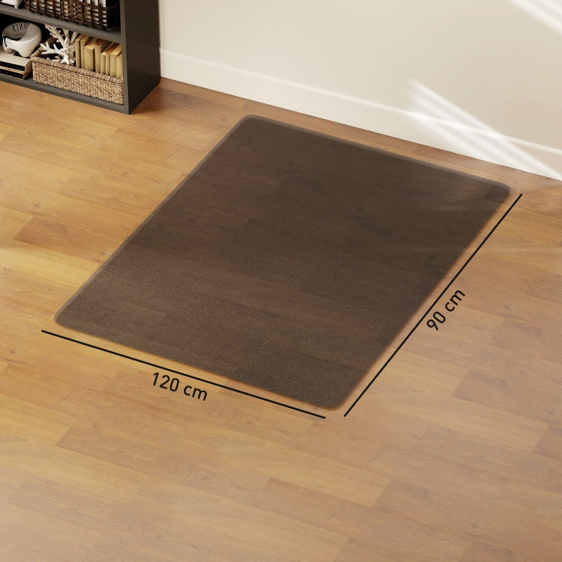 Floor Protection Mat, Non-Slip, 1.5mm Thick, Brown