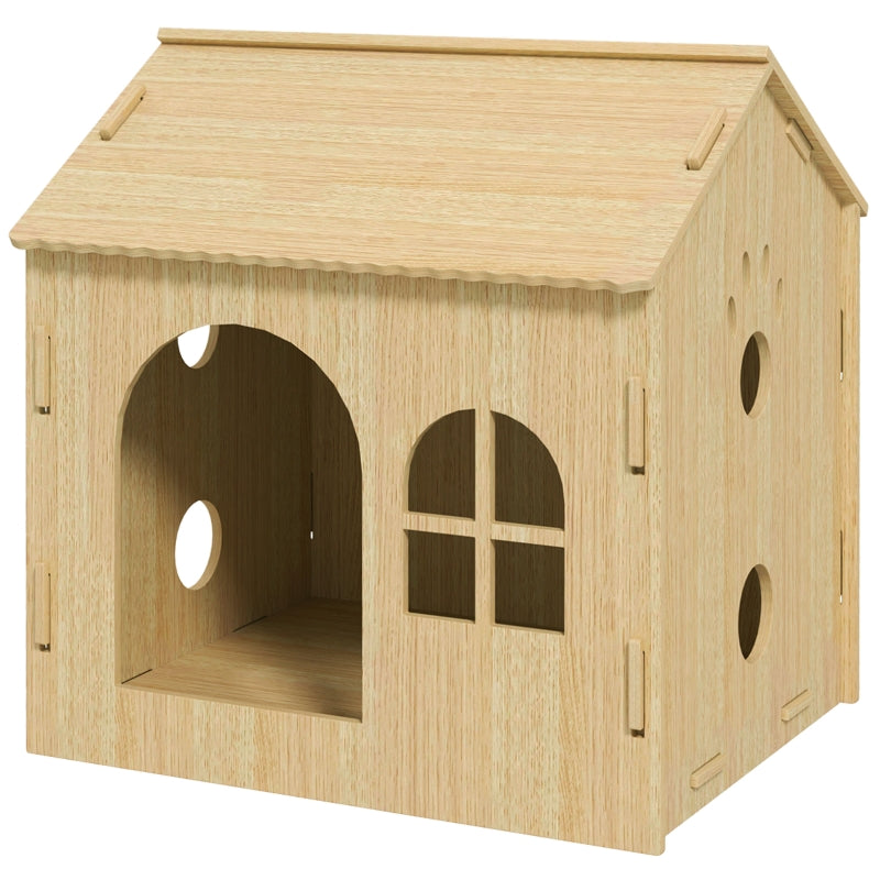 Indoor Dog/Cat House, Cute Design, MDF