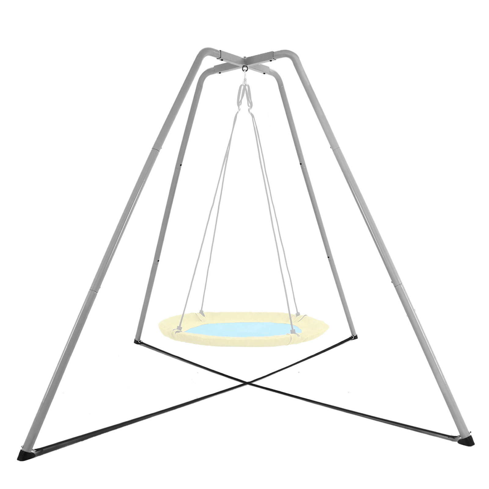 Swing Stand with Hanging Set, Includes Frame Only, Grey