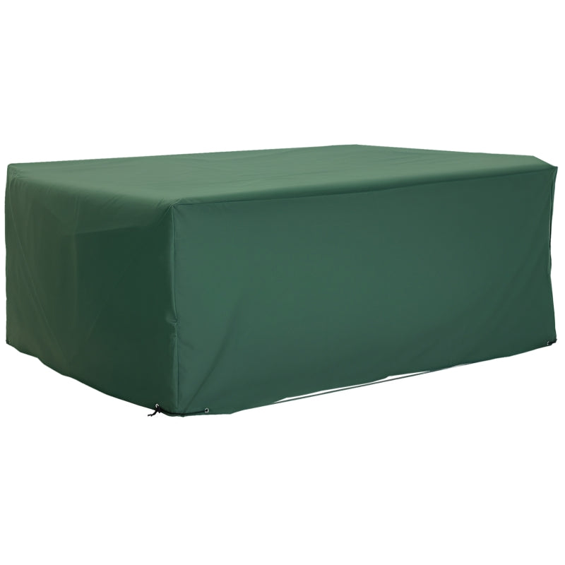 Protective Cover 210x140x80cm Garden Furniture 600D Oxford Fabric, Green