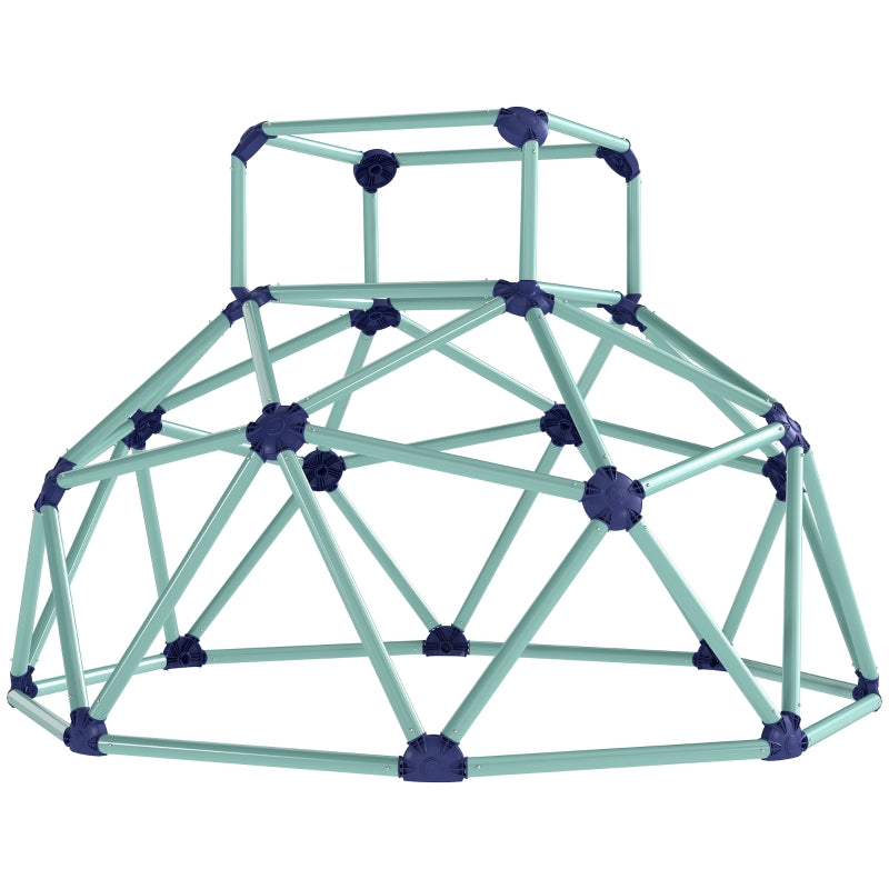 Climbing Dome, Ø182.5cm UV-Resistant Waterproof Frame for Ages 3-8, Blue Plastic
