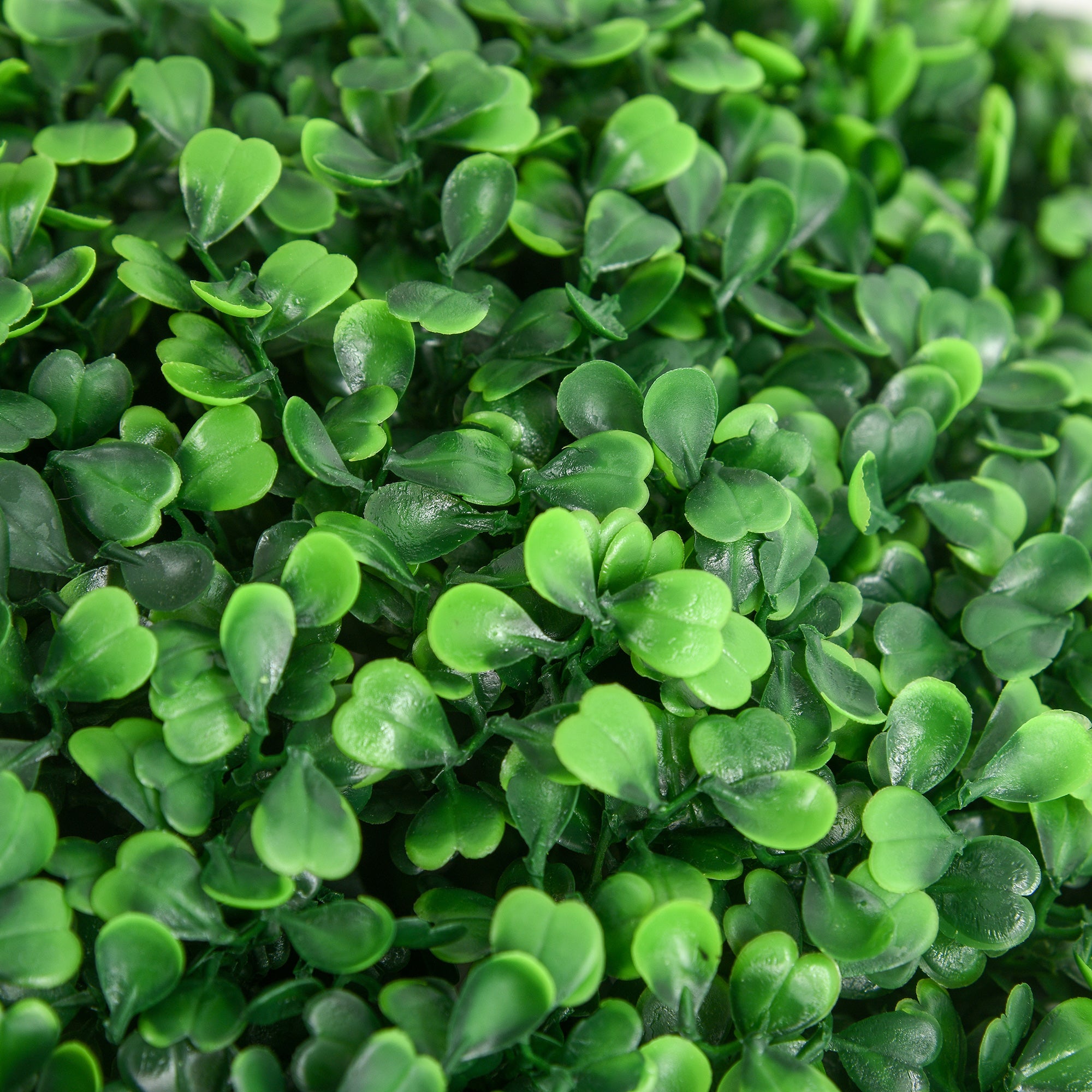 Boxwood Ball Set 2 Artificial Plants UV Protection Indoor/Outdoor, Green