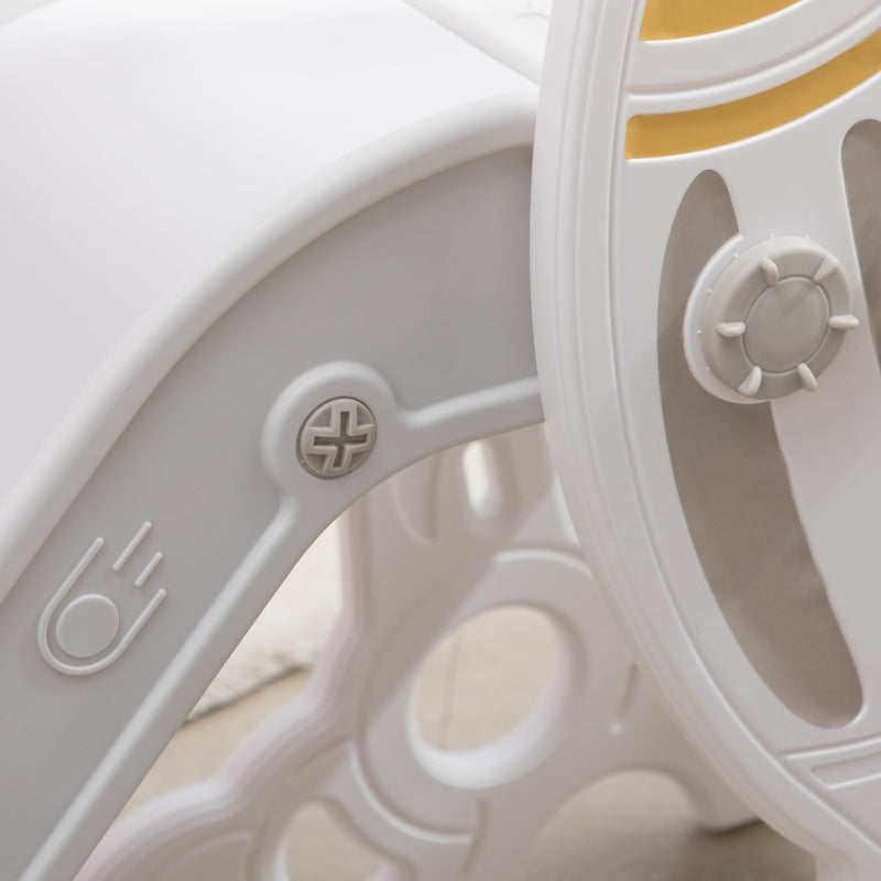 Kids' Slide, Rocket Design, Grey