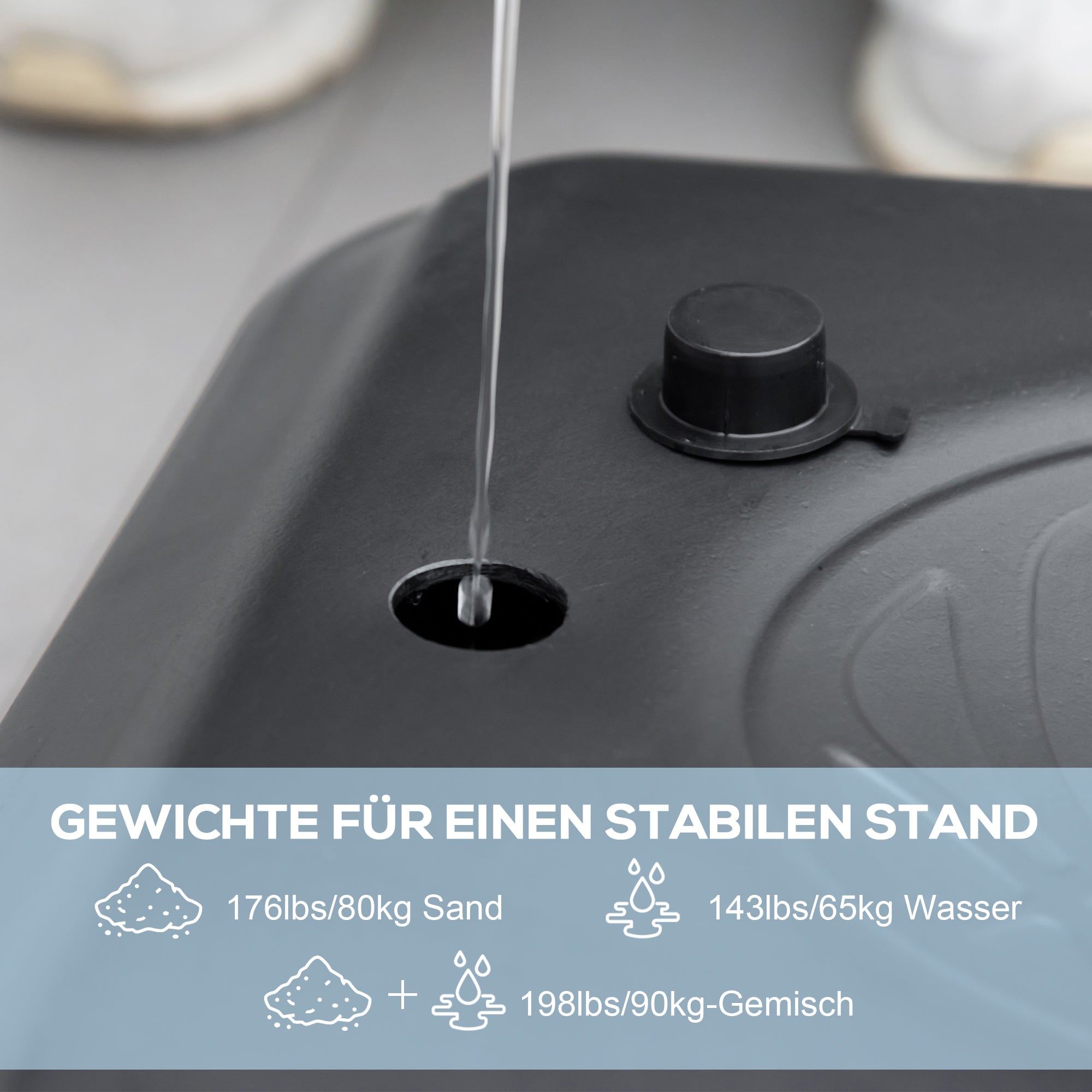 Basketball Stand, Height-Adjustable with Wheels, Steel