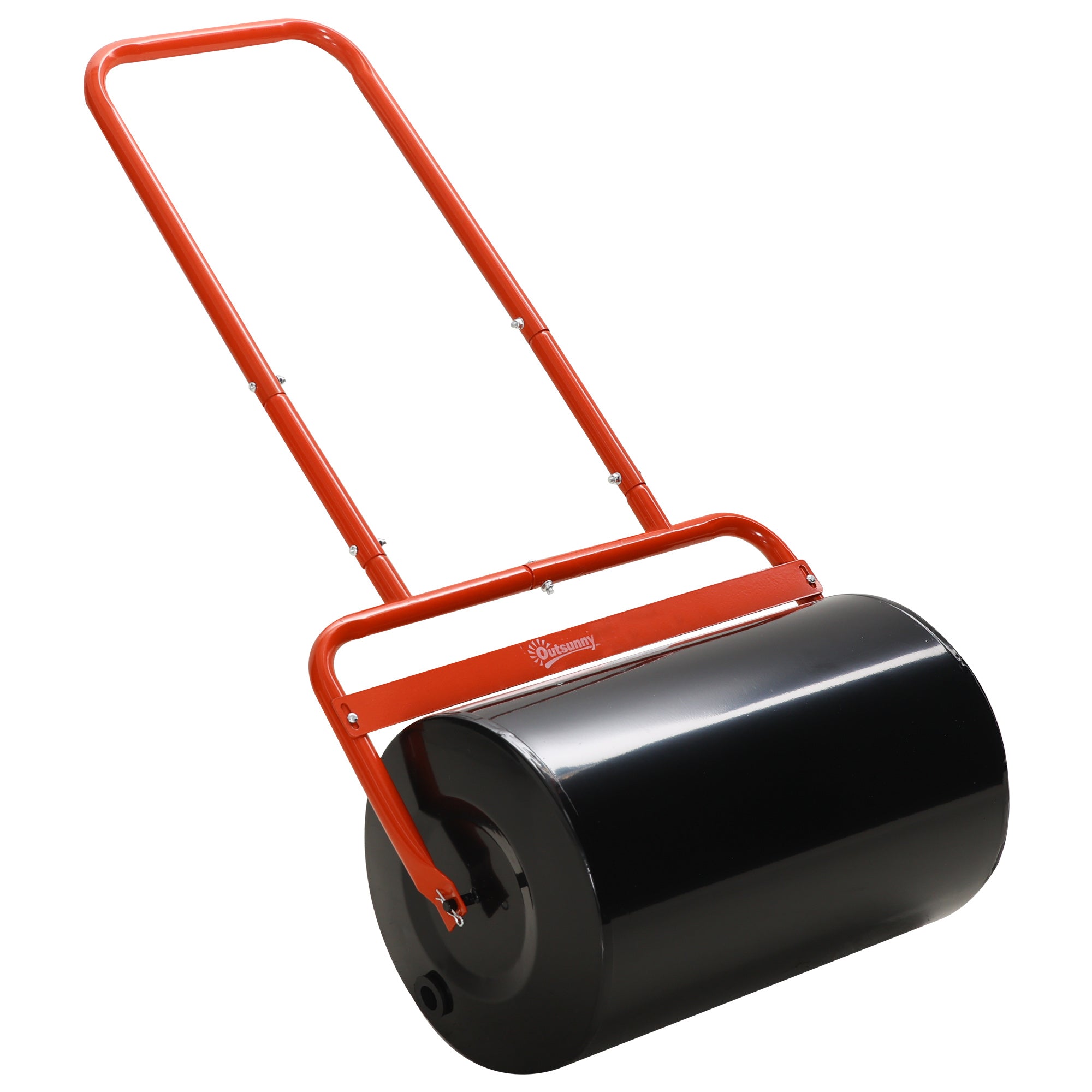 Lawn Roller, 38L Fillable Cylinder Steel, Red