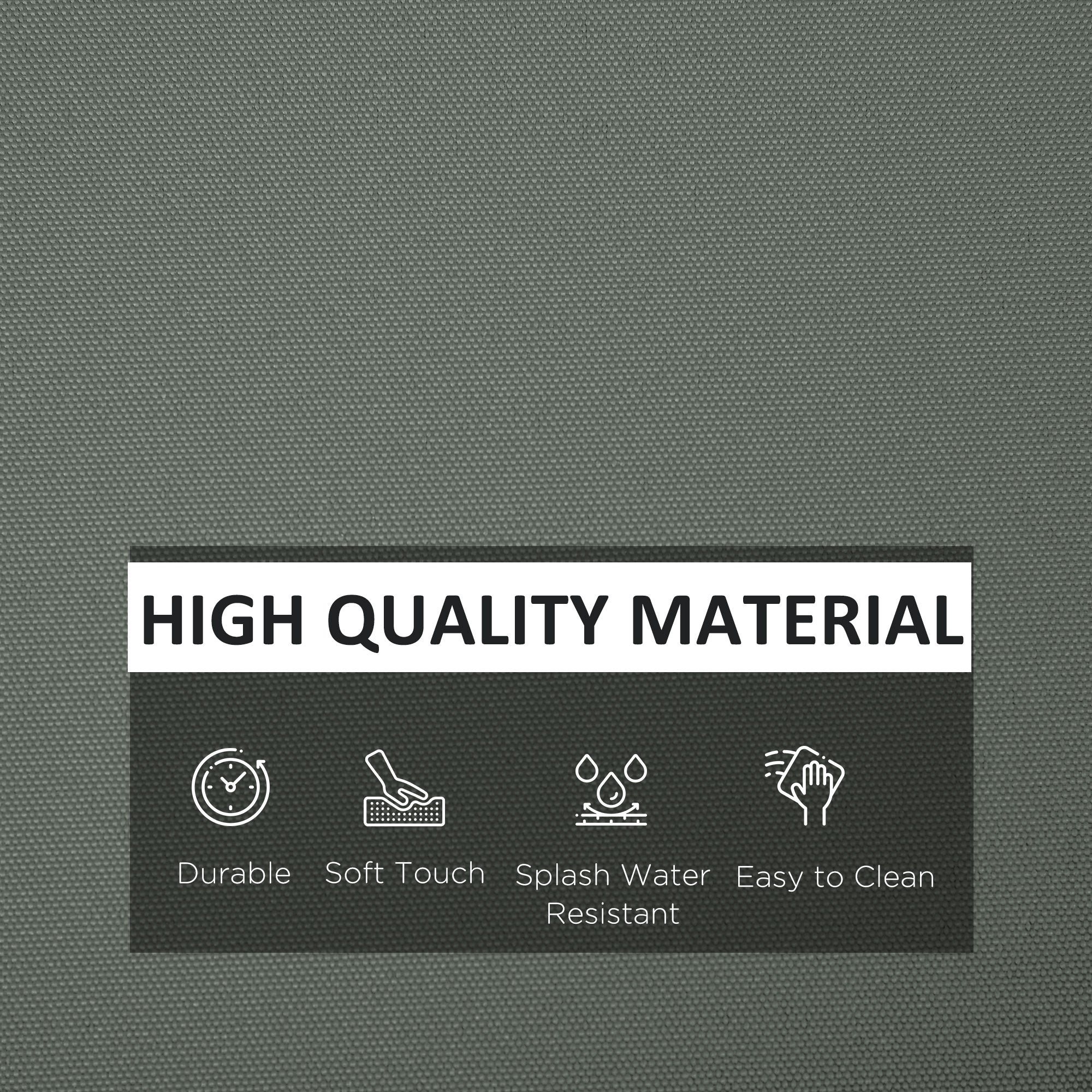 Replacement Seat Cushion Cover for Garden Rattan Patio Furniture