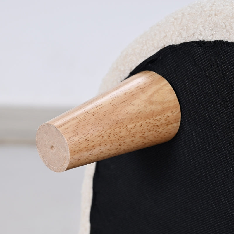 Children's Armchair, Bear Ears, Foam, Beige