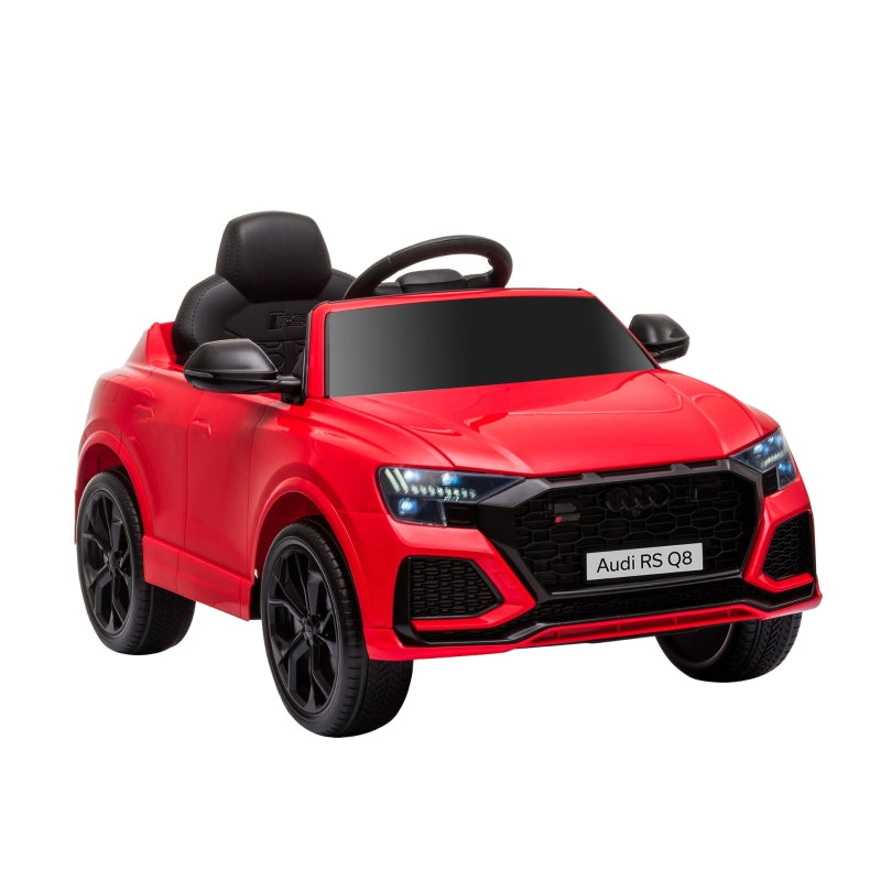 Audi RS Q8 Electric Car for Kids with Remote Control, 6V, Red