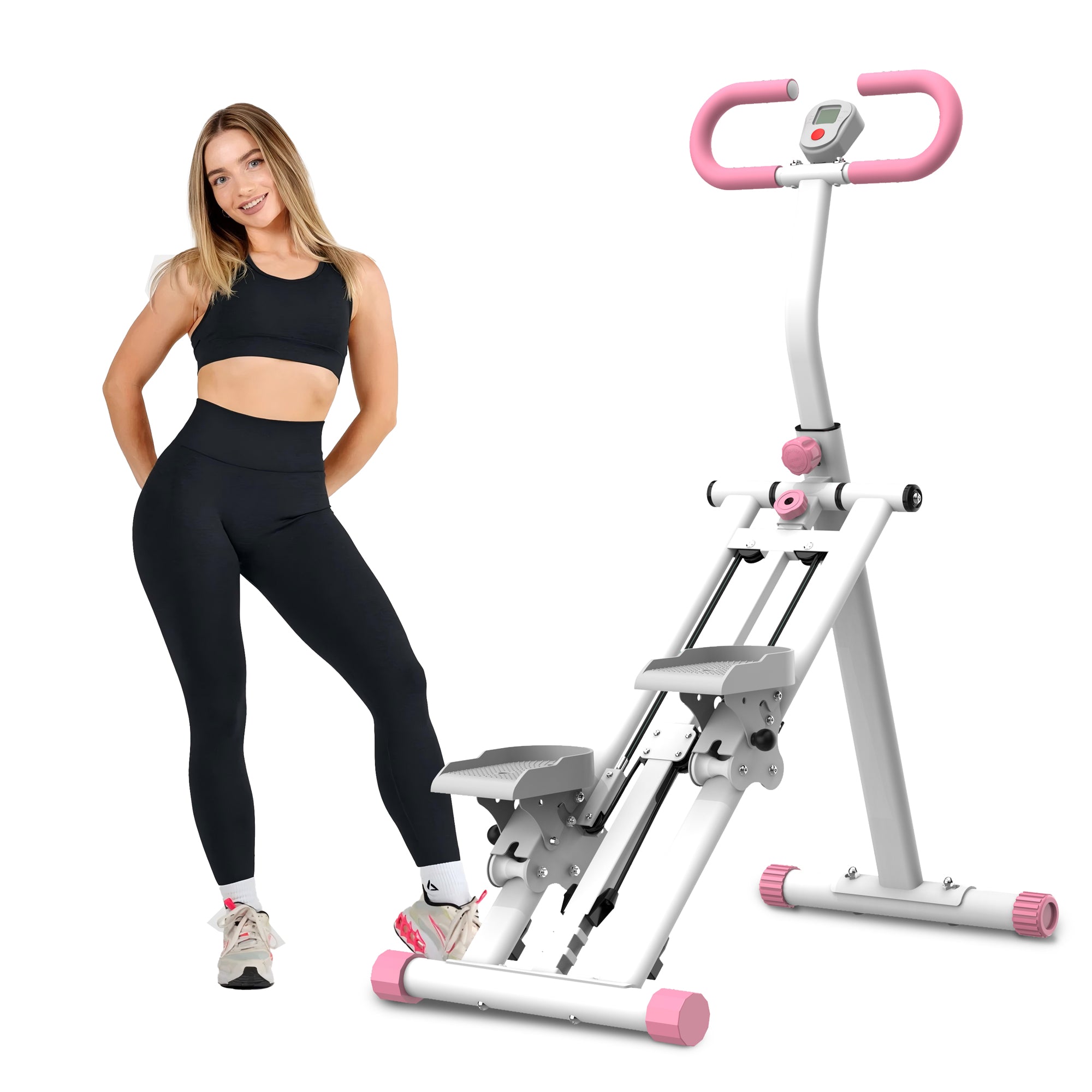 Stair Stepper, Adjustable Resistance Training Equipment for Home Gym & Office