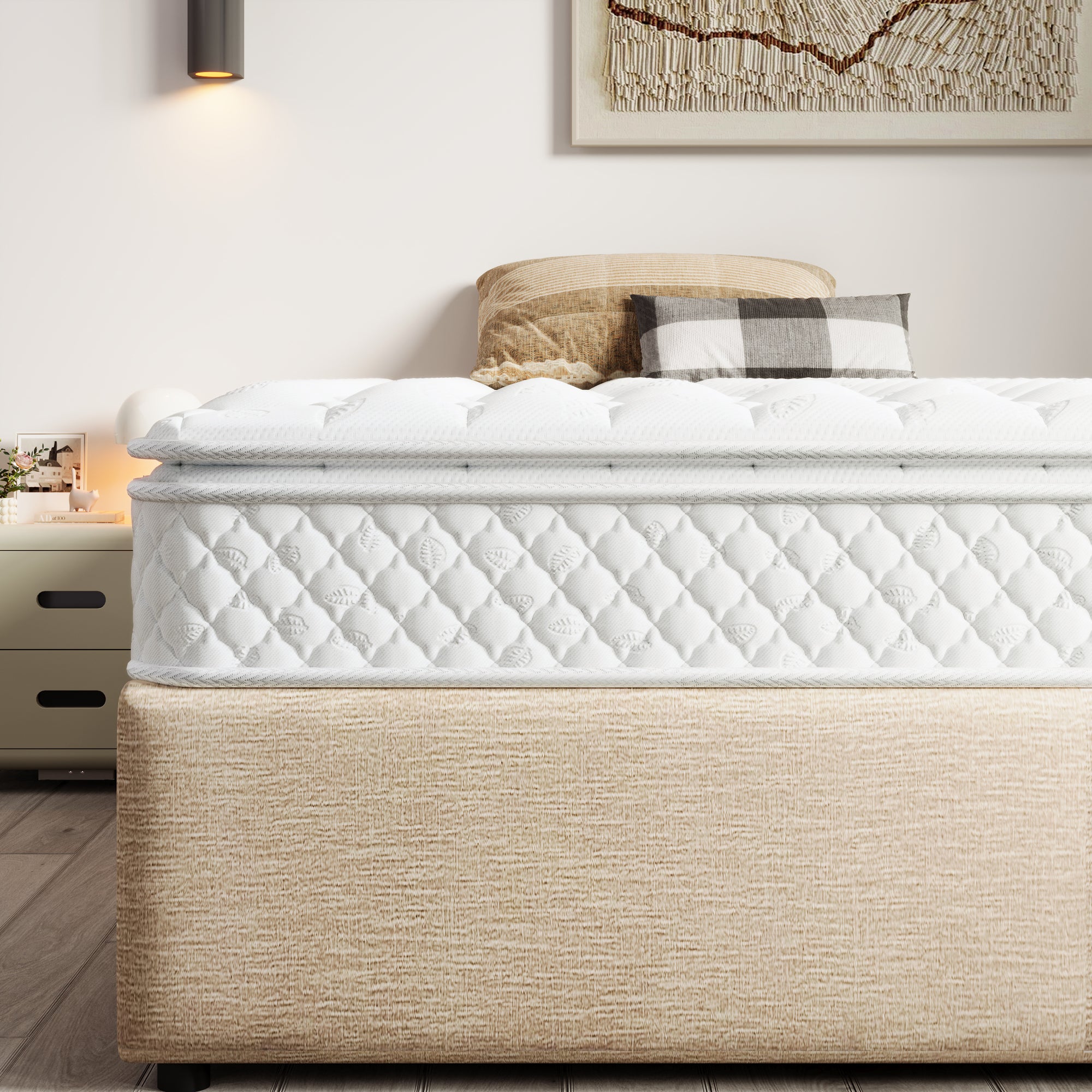 spring mattress, 7-zone cold foam, pocket springs, 160x200cm, 25cm height
