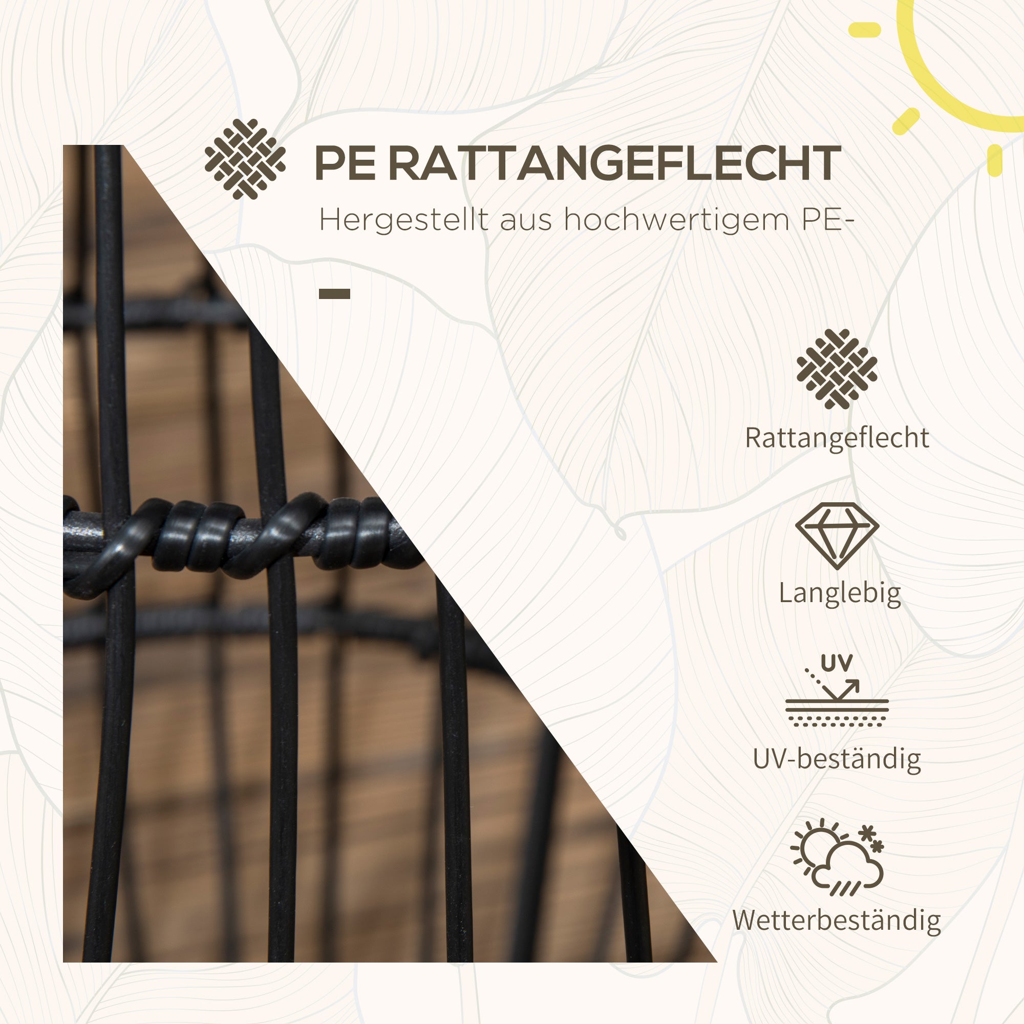 Solar Lamp Drum Design Waterproof Automatic LED Black