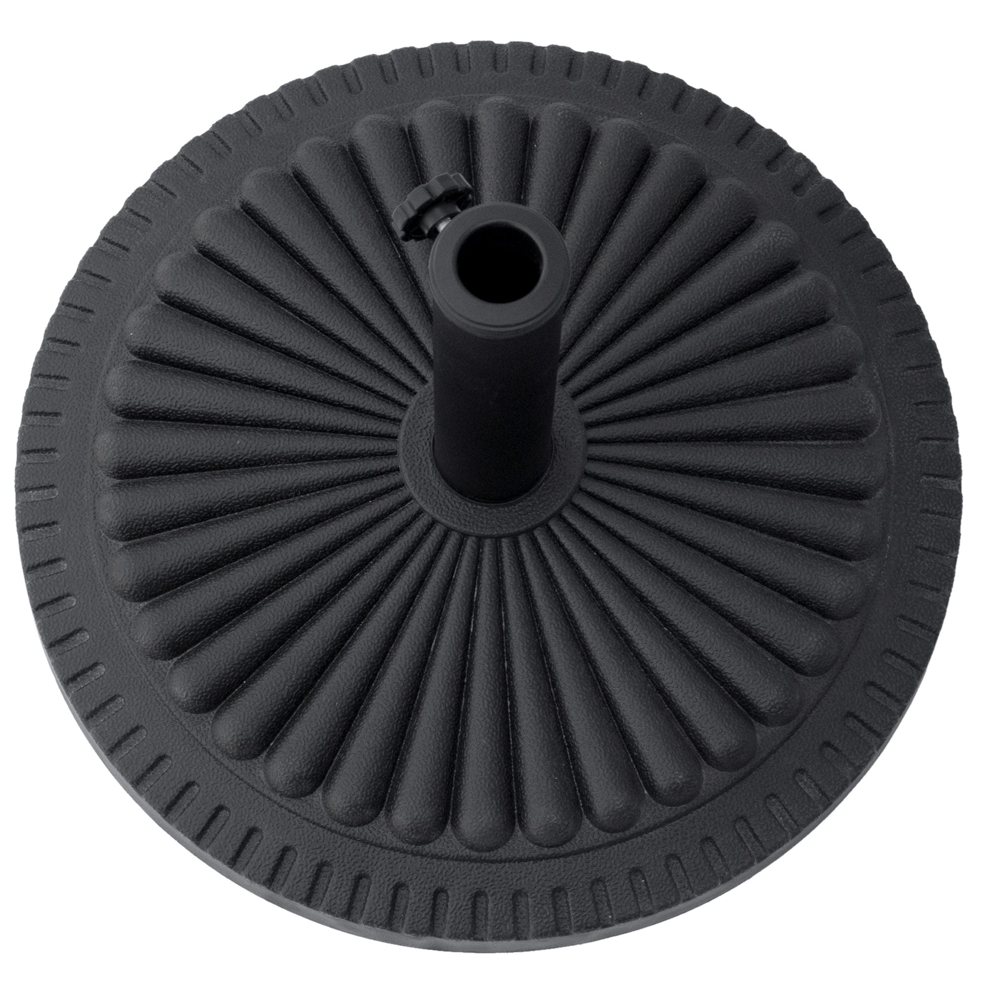 Parasol Base 14 kg Round Cement Ø49 cm for Garden & Terrace