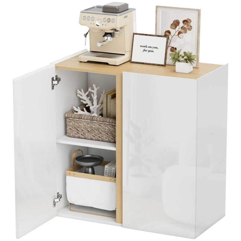 Chest of Drawers, Sideboard, Soft-Close Doors, Adjustable Shelf, White