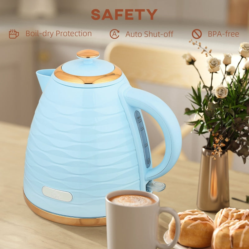 Kettle 3kW Rapid Boil Honeycomb - Light Blue