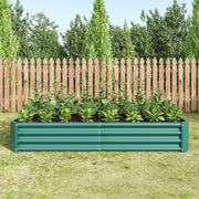Raised Bed Metal Plant Bed, Robust Sheet Steel, Rust Protection, Anthracite