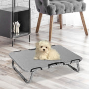 Dog Bed, Foldable Outdoor, Grey