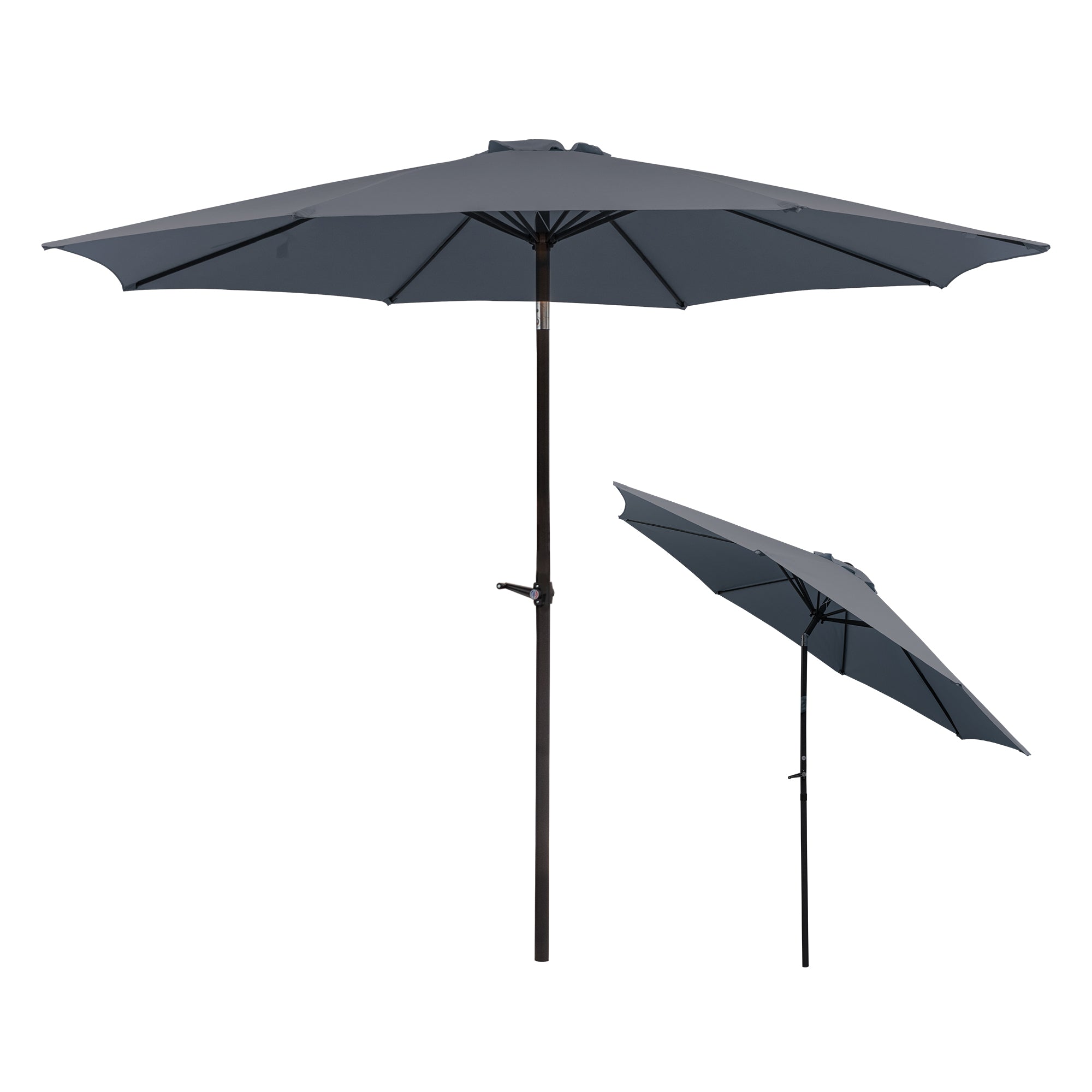 Parasol 300 cm foldable travel beach umbrella for outdoor