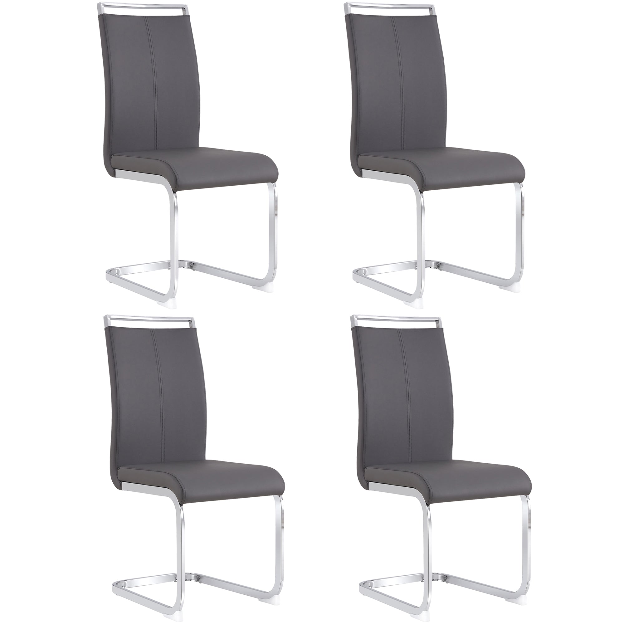 Cantilever chair (Set of 4)
