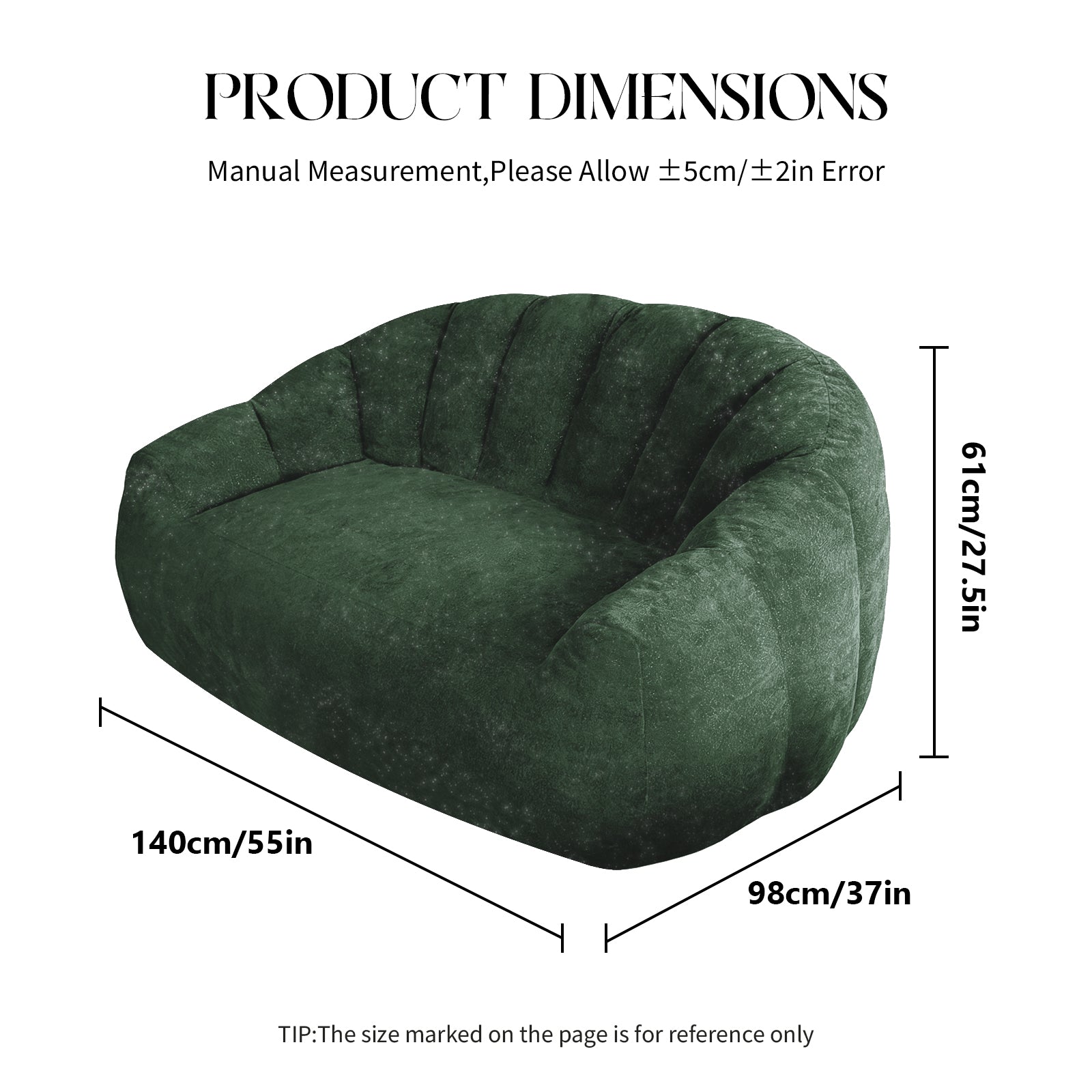 Sculptural Sofa Artfully Curved Wave-Form Backrest