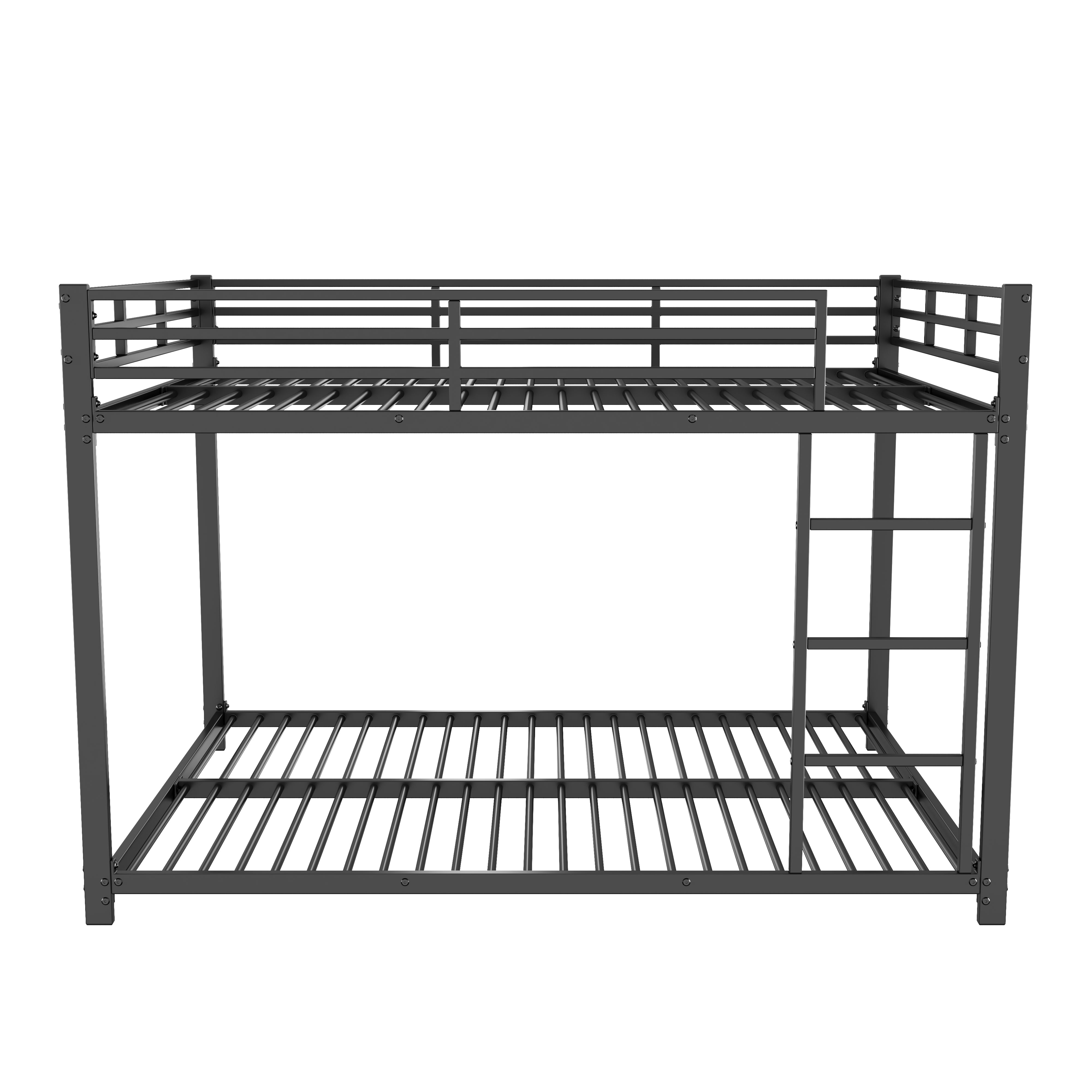 Children's Bunk Bed 140x200 Classic Style Iron Black