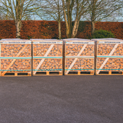 Hardwood Hero Firewood 4.8m³ - 1,840kg Kiln Dried Pallet Bundle of Four