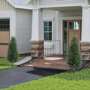 Artificial Cypress, Set of 2, 100 cm, Plastic