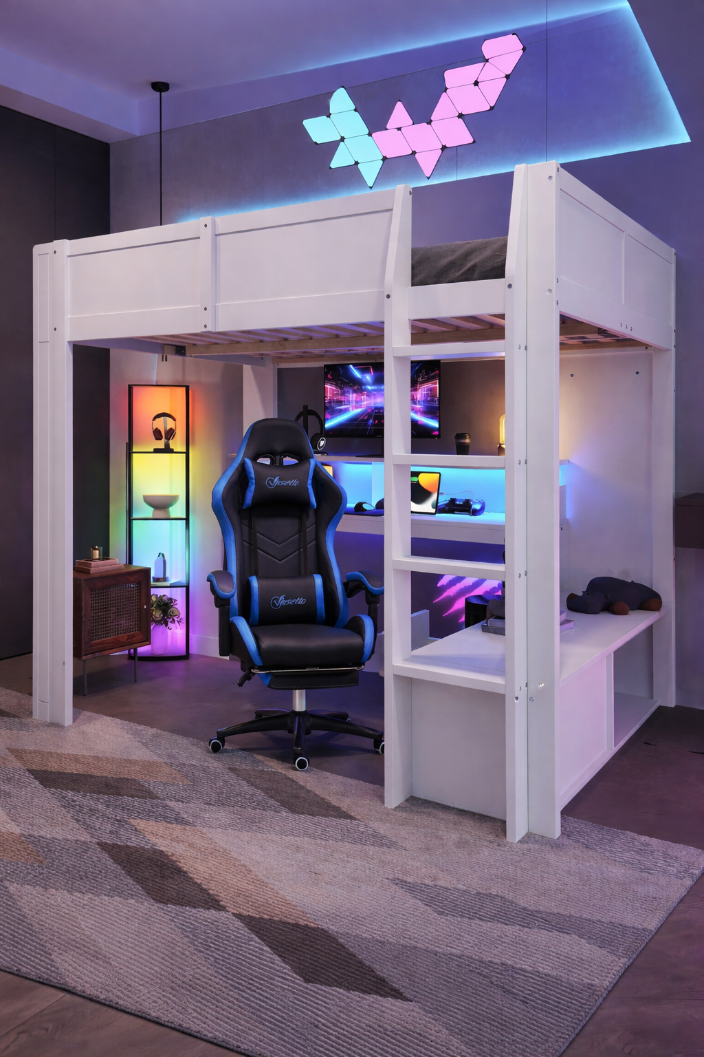 Teen gaming & study setups