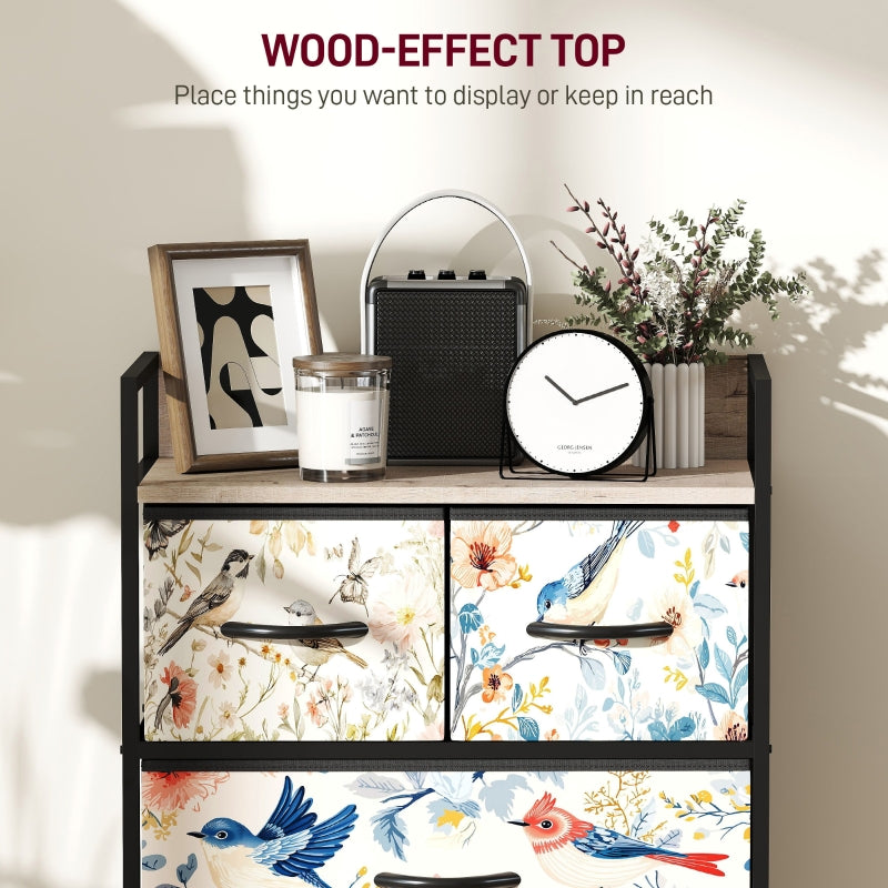 Chest of Drawers 4-Drawer White