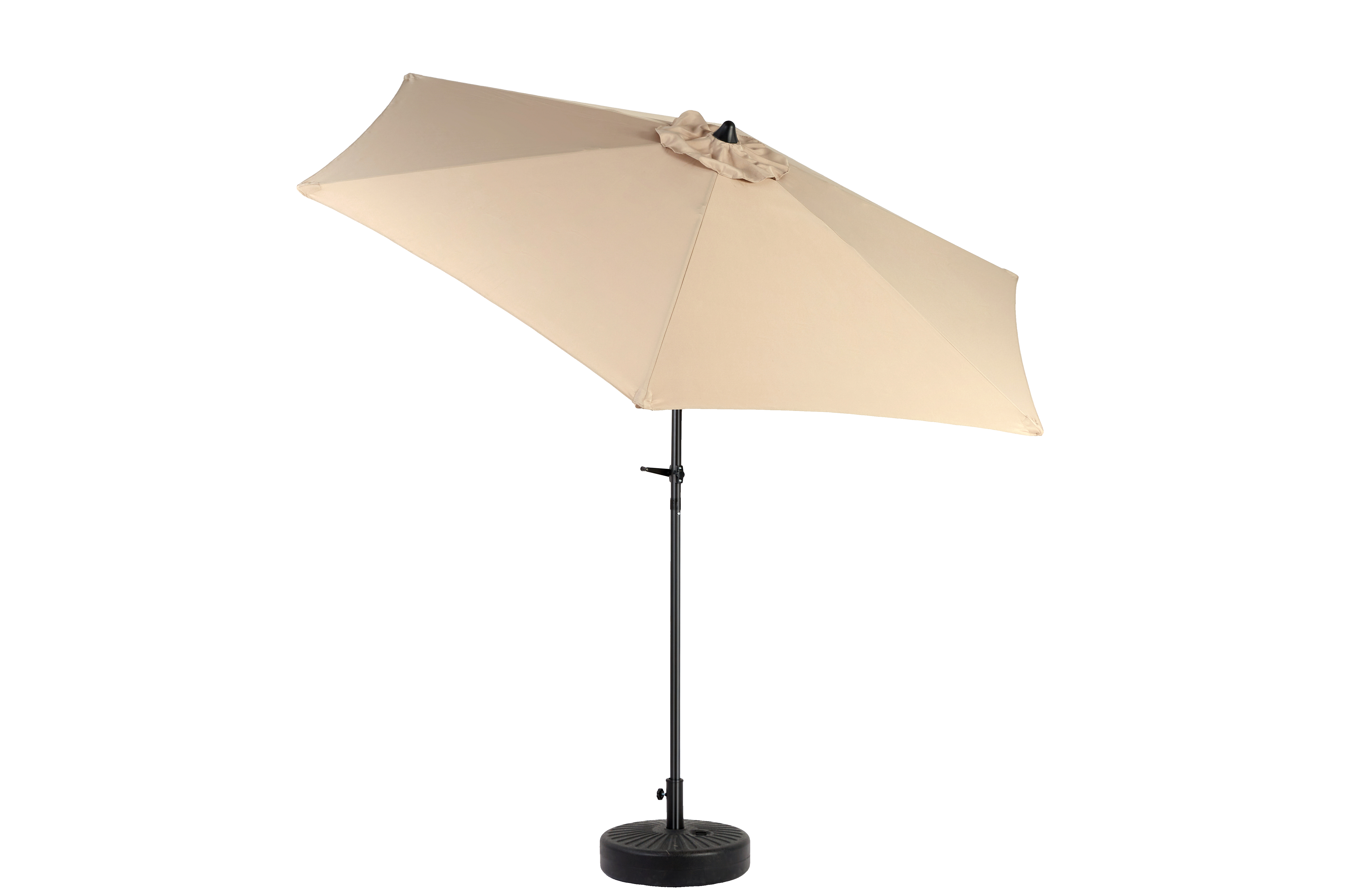 9 Ft Double Sided Outdoor Umbrella, Rectangular Large with Crank, Khaki