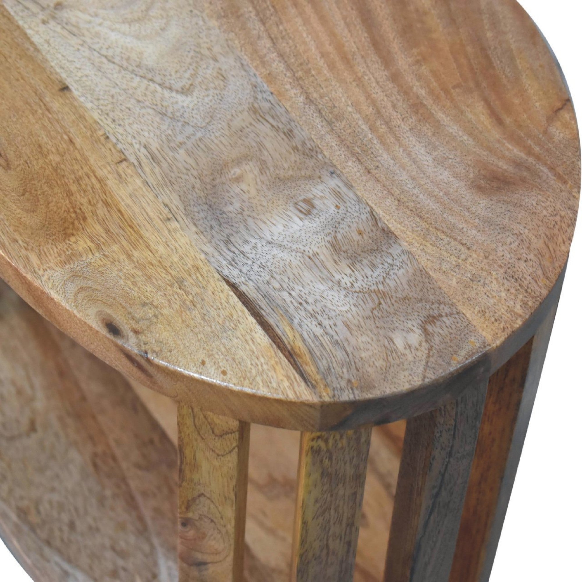 Ariella Single Shelf Bedside Open Shelf Solid Wood