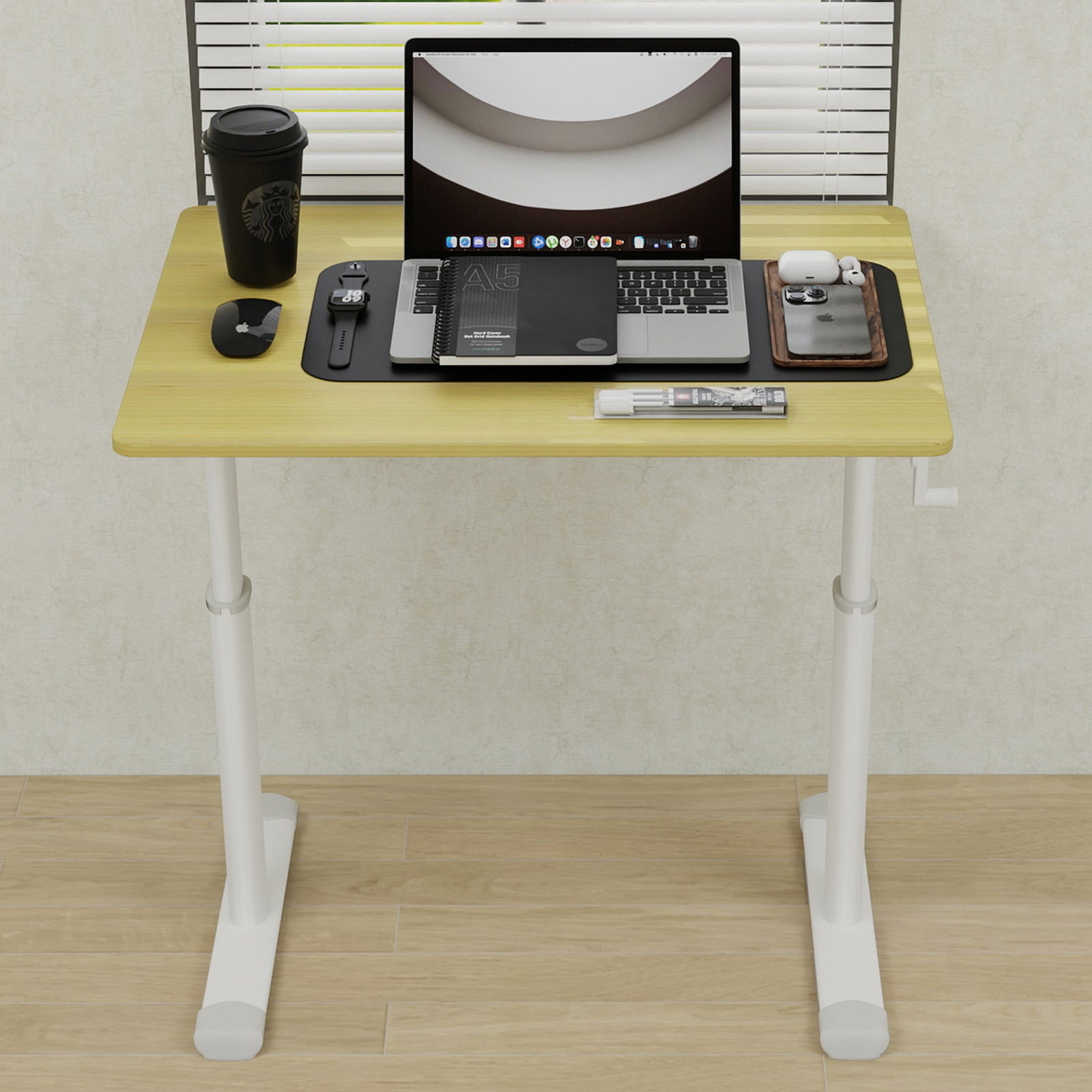 Study Desk Adjustable Height Multi-Purpose Compact