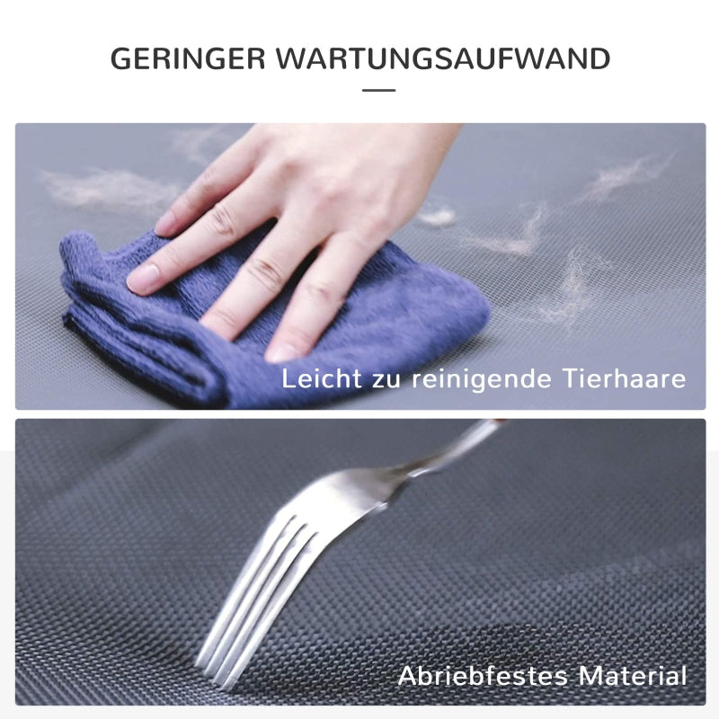 Dog Bed, Foldable Outdoor, Grey