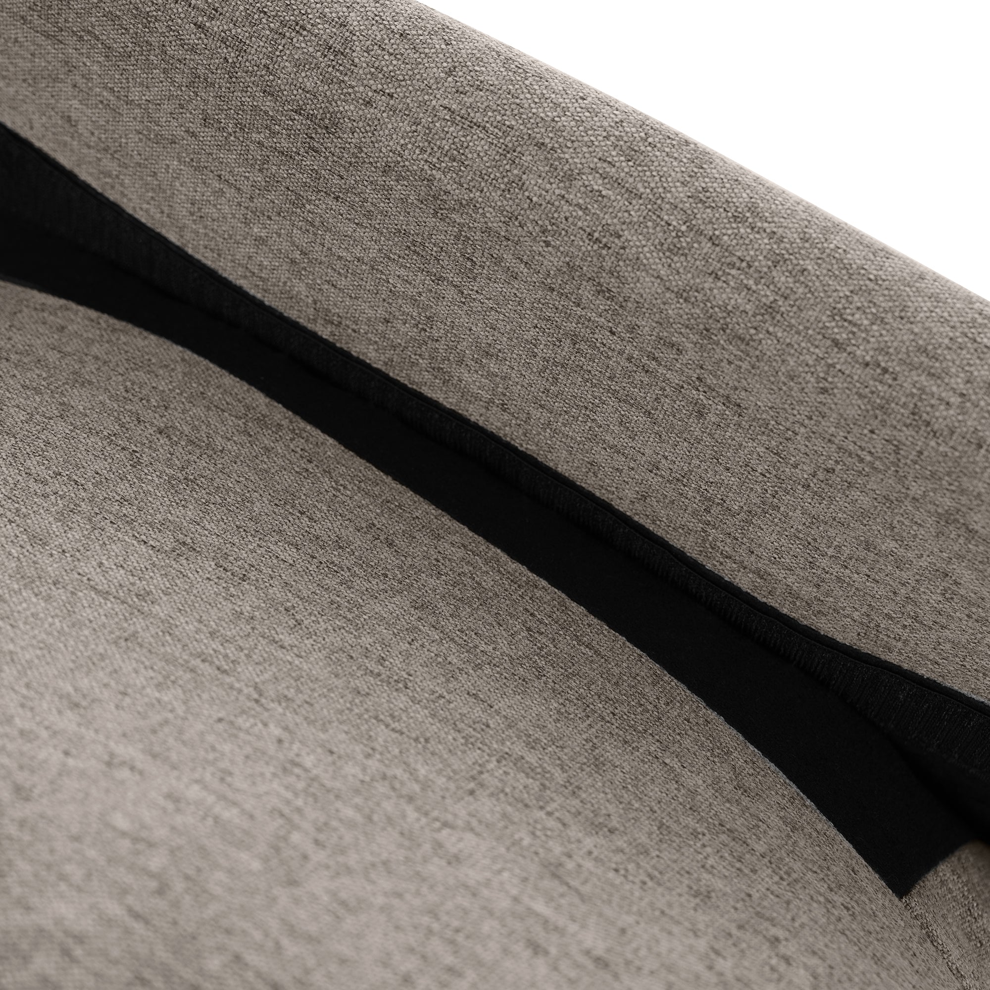 Sofa, L-Shaped Corner with Chaise, 3-Seater, Cotton Linen