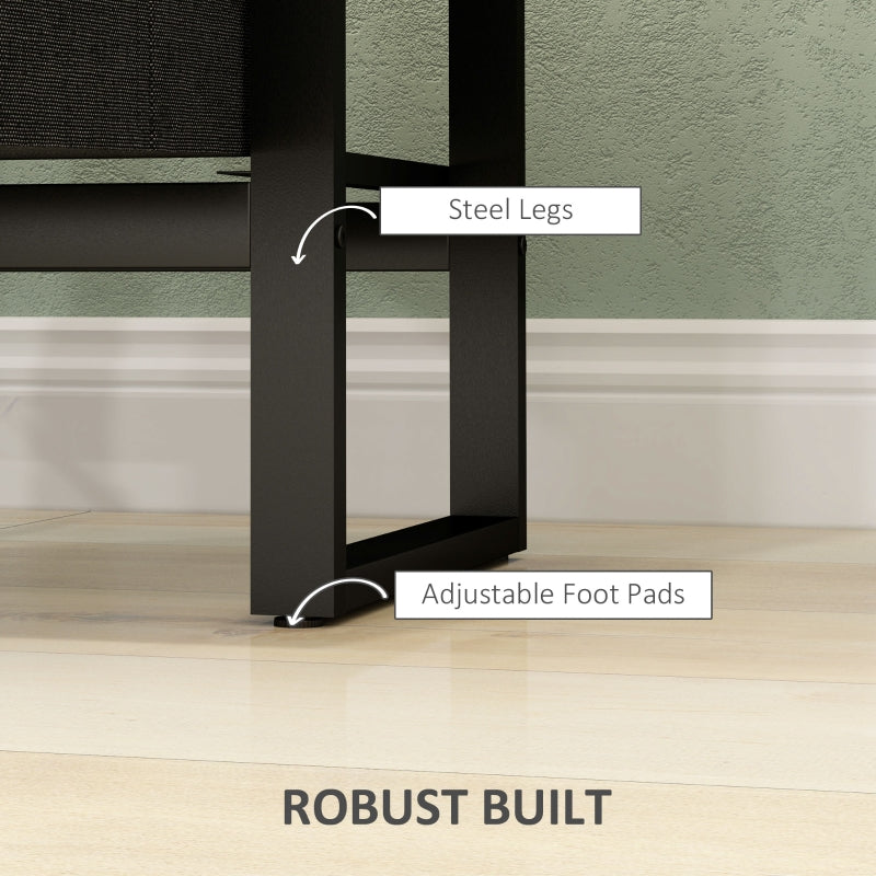 Industrial-Natural Two-Drawer Bedside Table - Brown