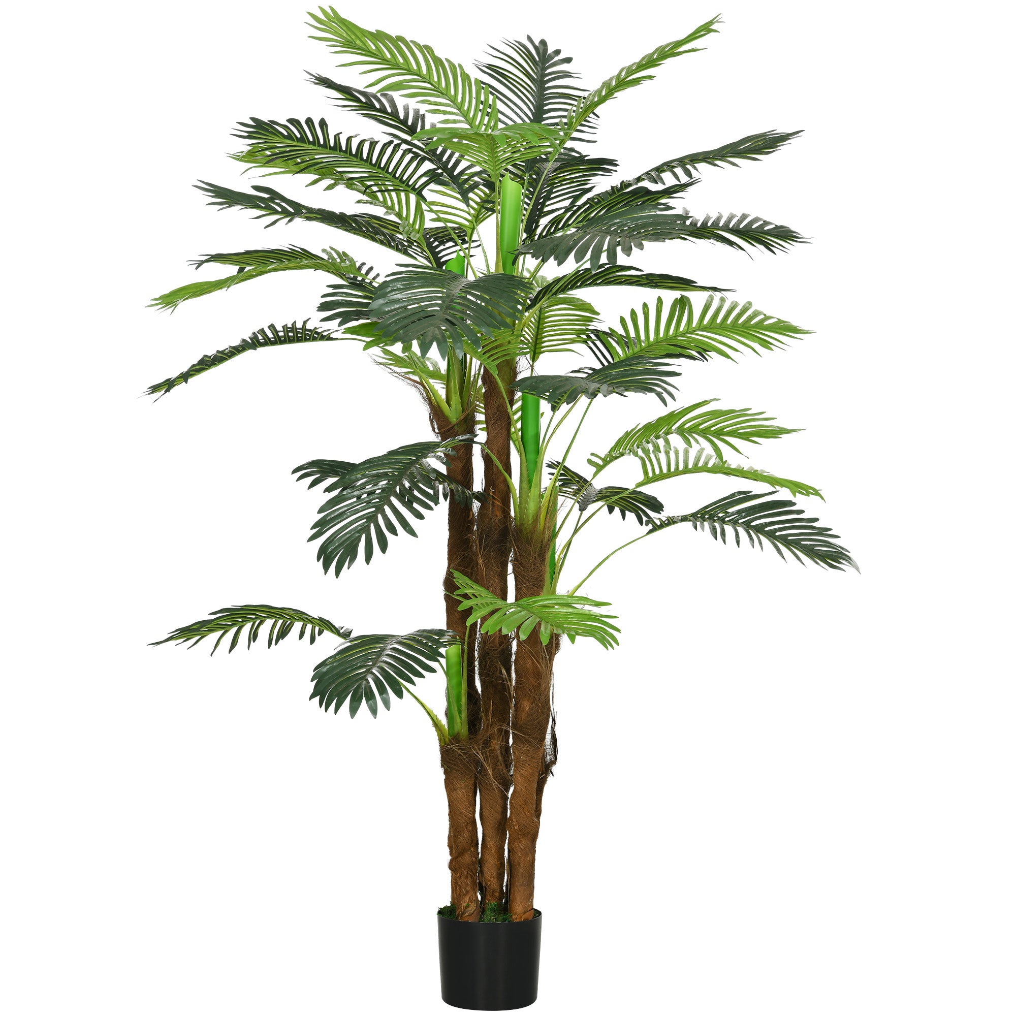 Artificial Palm Tree, 160 cm, 36 Branches, Green