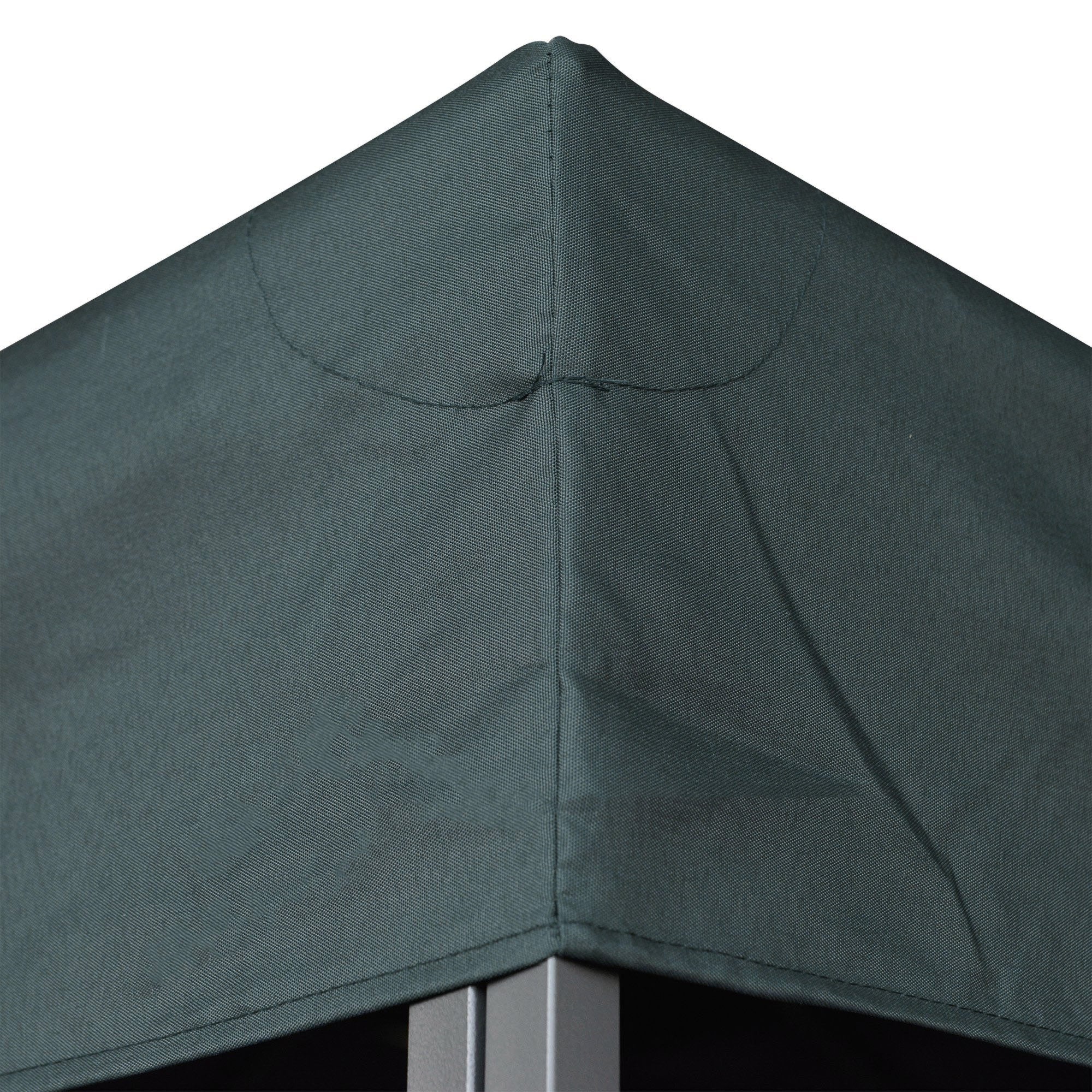 Replacement Roof for 3x3m Gazebo/Tent, Polyester Charcoal Grey