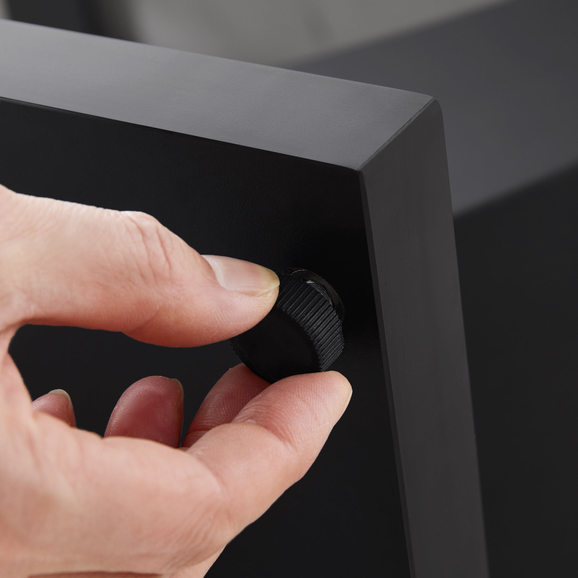 Dining Table 140x75.5cm Rectangular Marble Pattern Metal Frame Adjustable Legs - White/Black