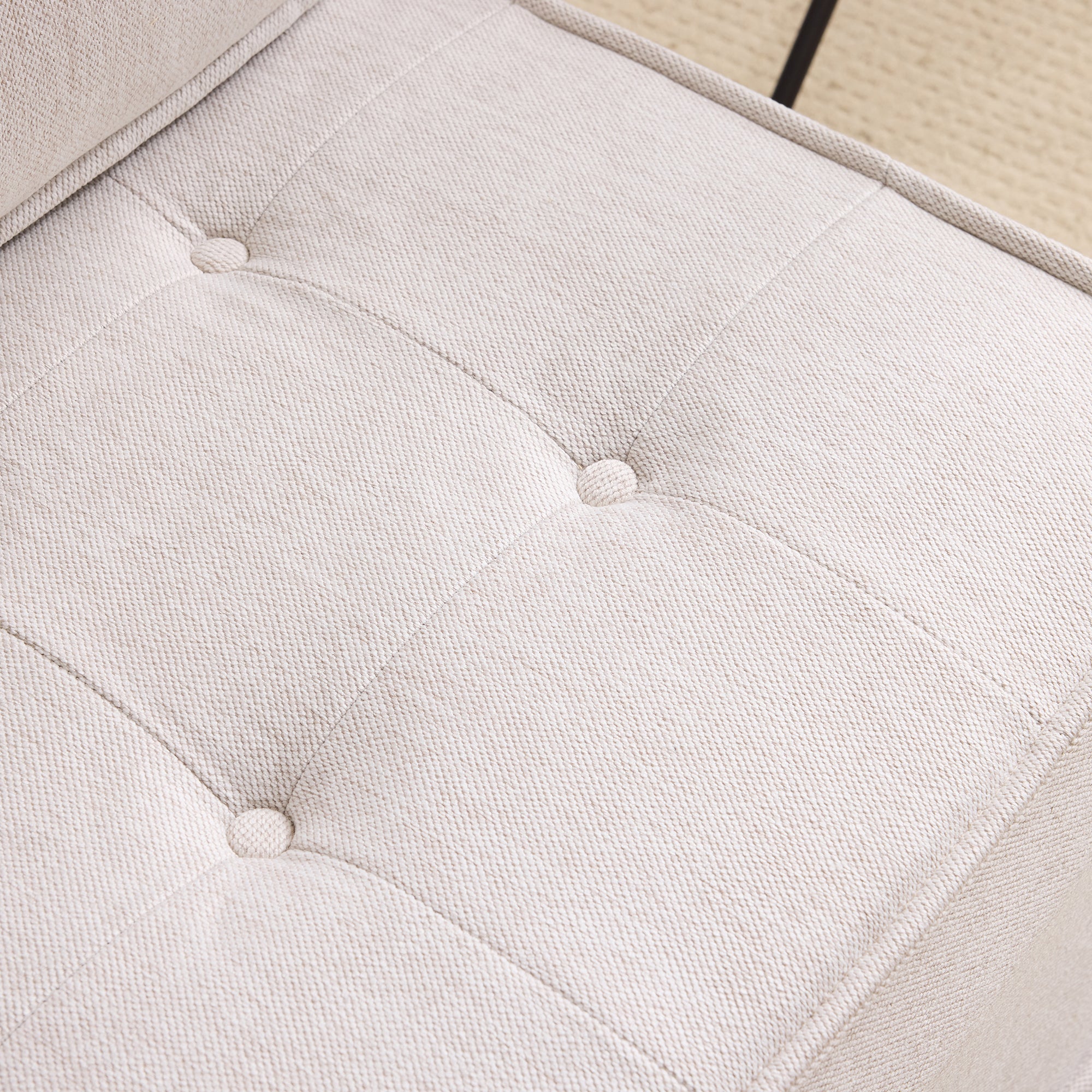 Single Sofa, Small Seating Armchair Beanbag, for Living Room, Bedroom, Guest Room or Children's Room