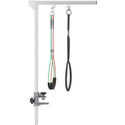 Pet Grooming Arm, Foldable Adjustable with Clamp & Haunch Holder, for Medium Dogs