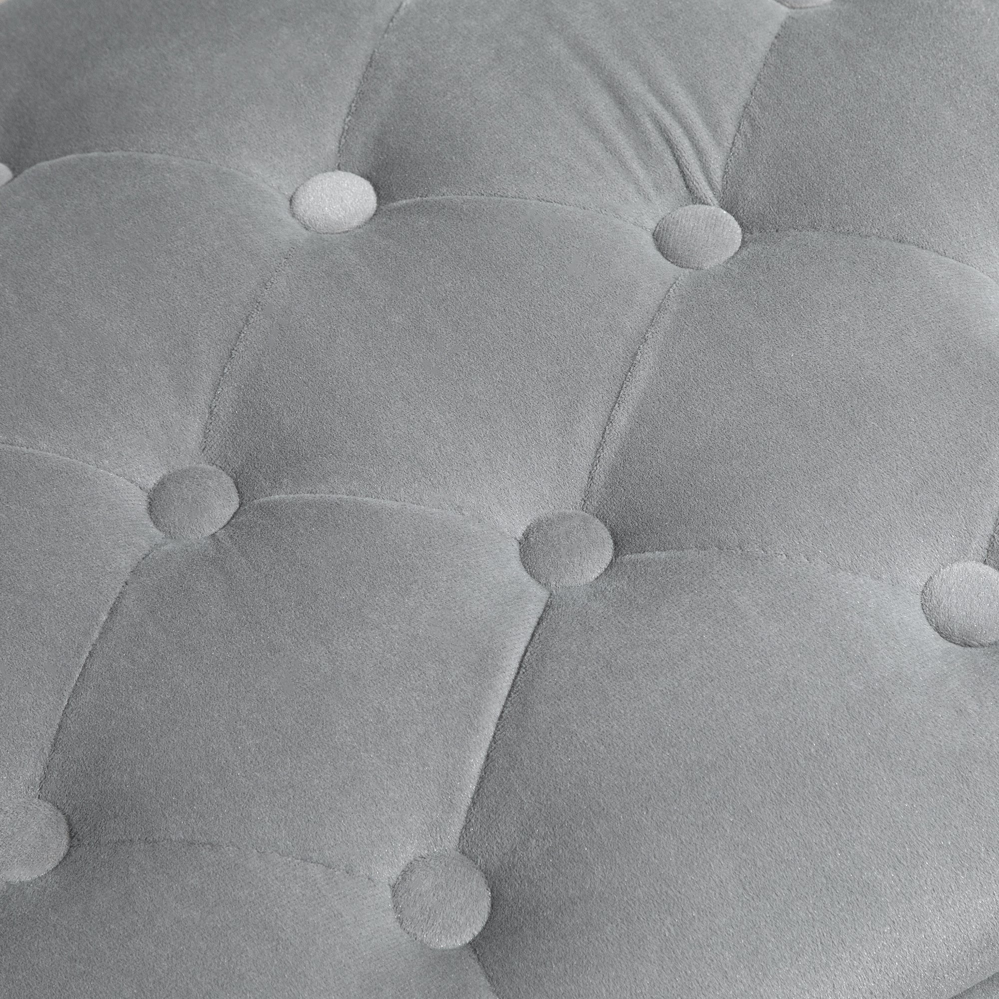 Bench with storage, 2 stools, upholstered, foldable, 130 kg, 75x40x42cm