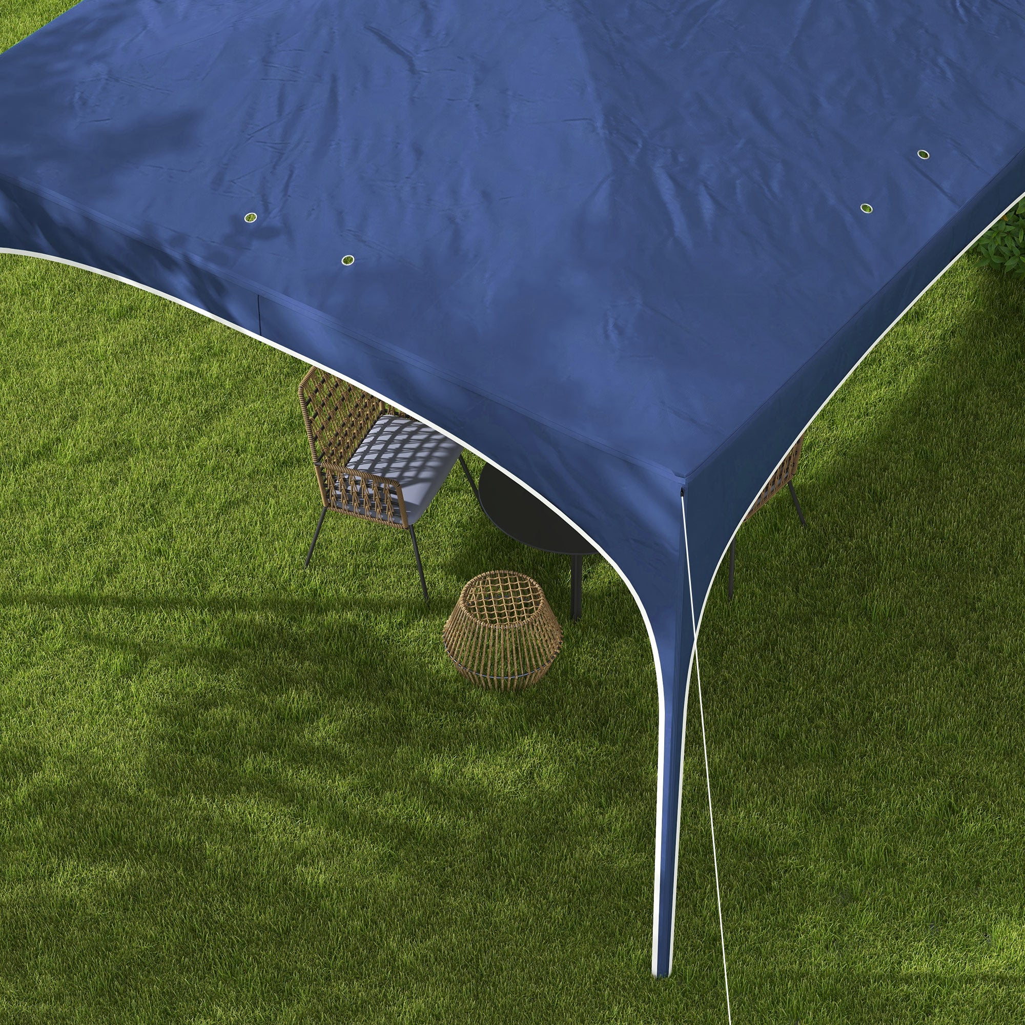 Carrying Bag, Sandbag with Steel Reinforcement, Oxford Blue